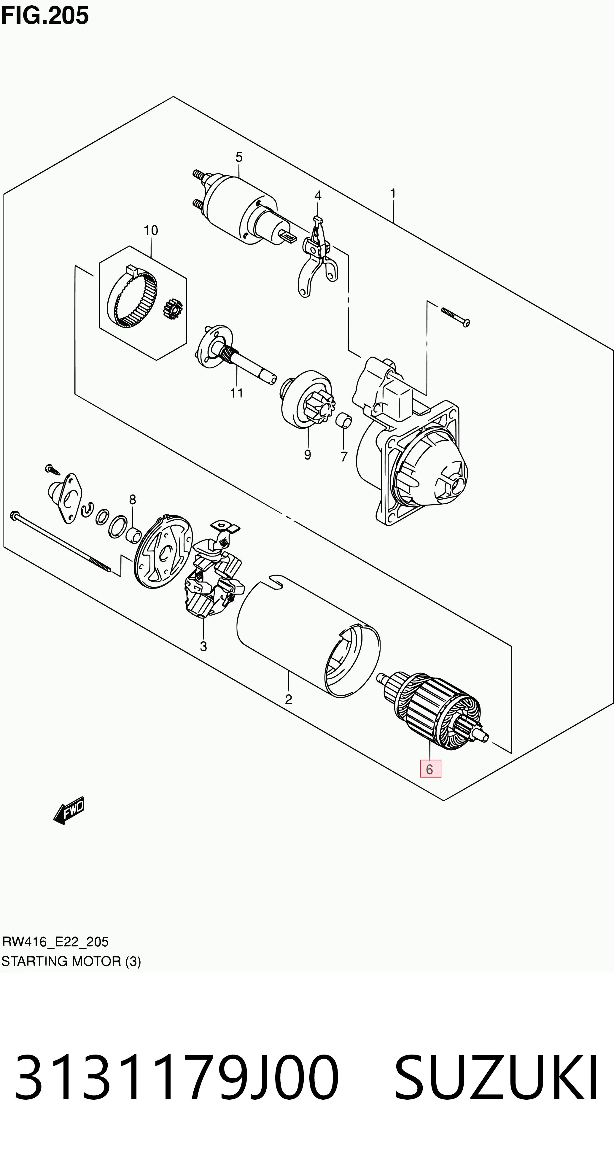 3131179J00 Suzuki