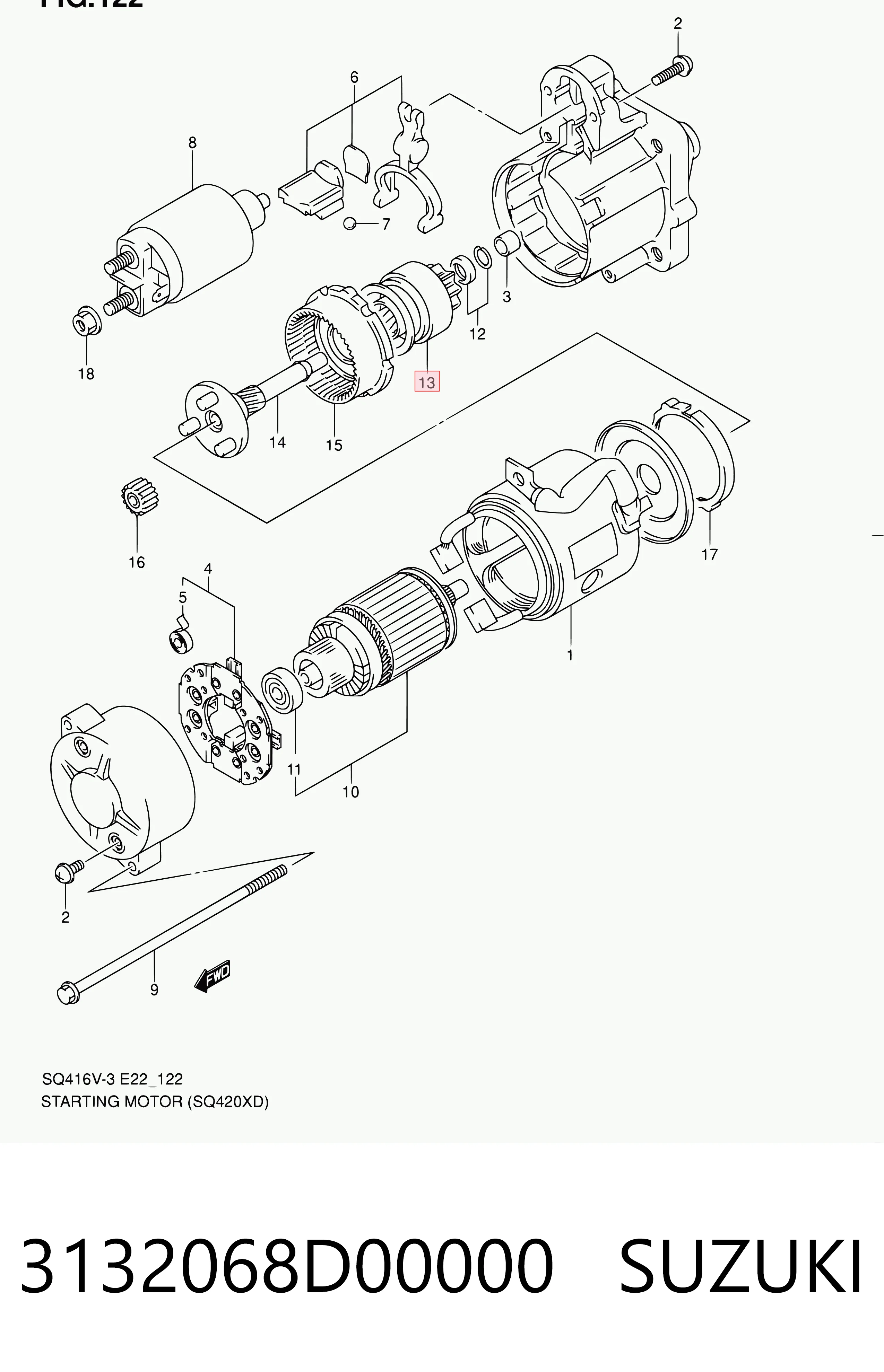 3132068D00000 Suzuki