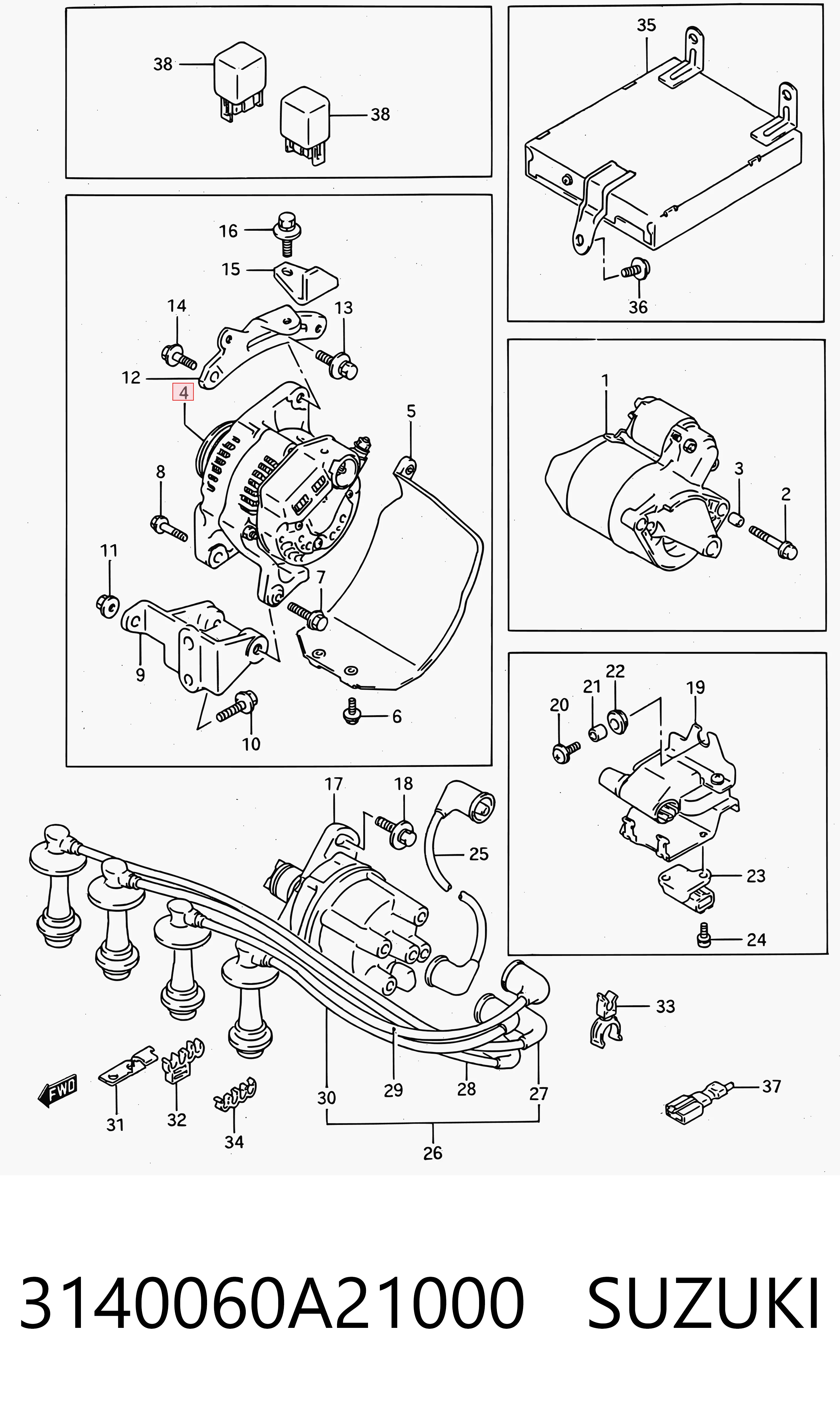 3140060A21000 Suzuki