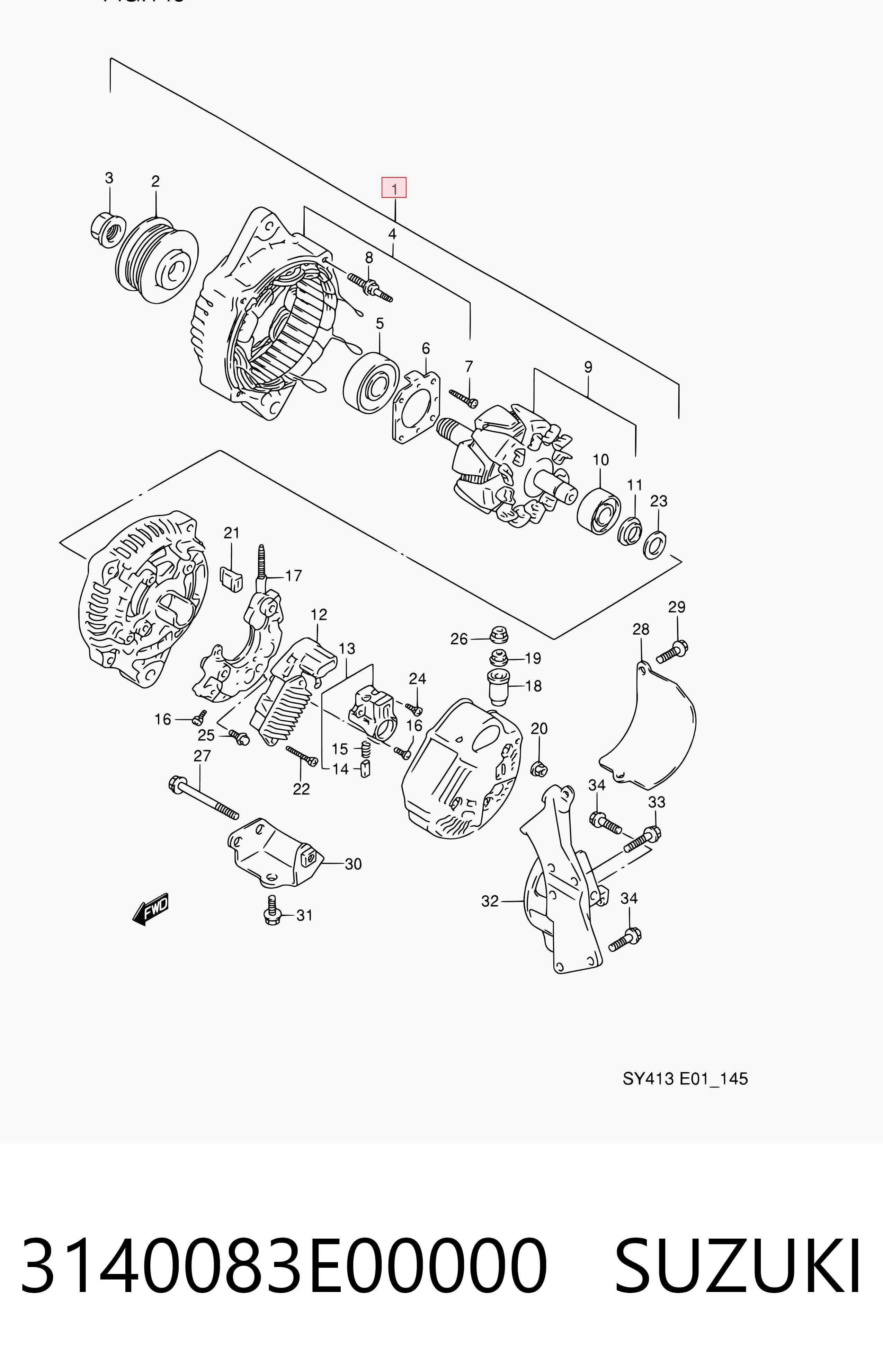 3140083E00000 Suzuki