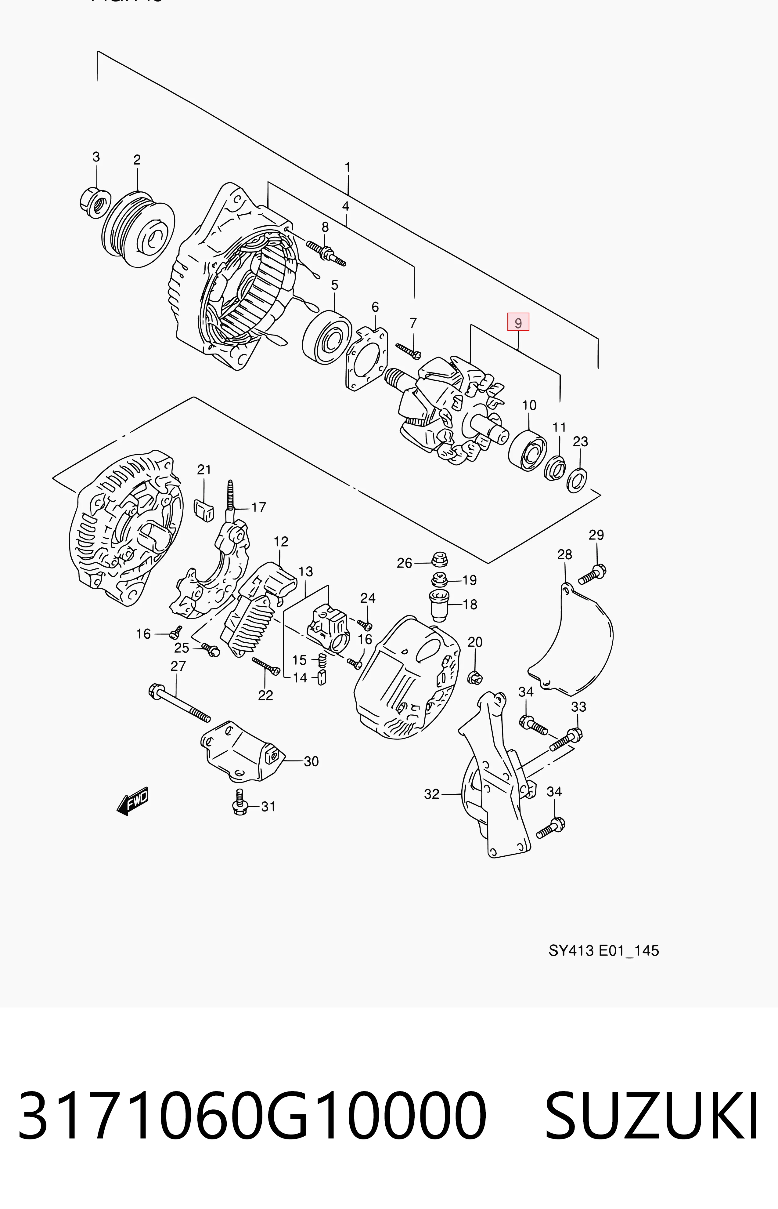 3171060G10000 Suzuki