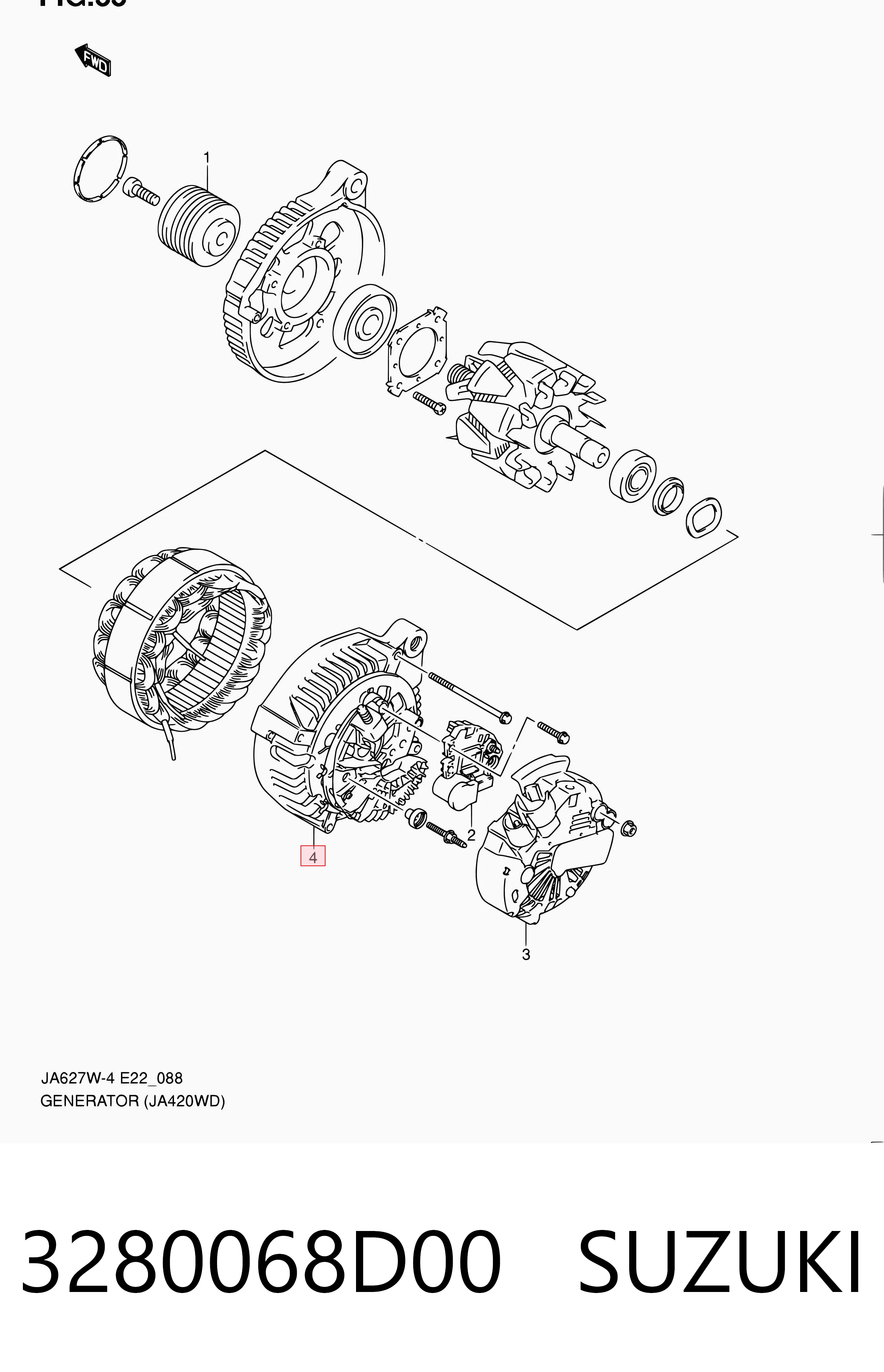 Comprar Puente rectificador del alternador Citroen Jumpy I BS, BT, BY, BZ a bajo precio