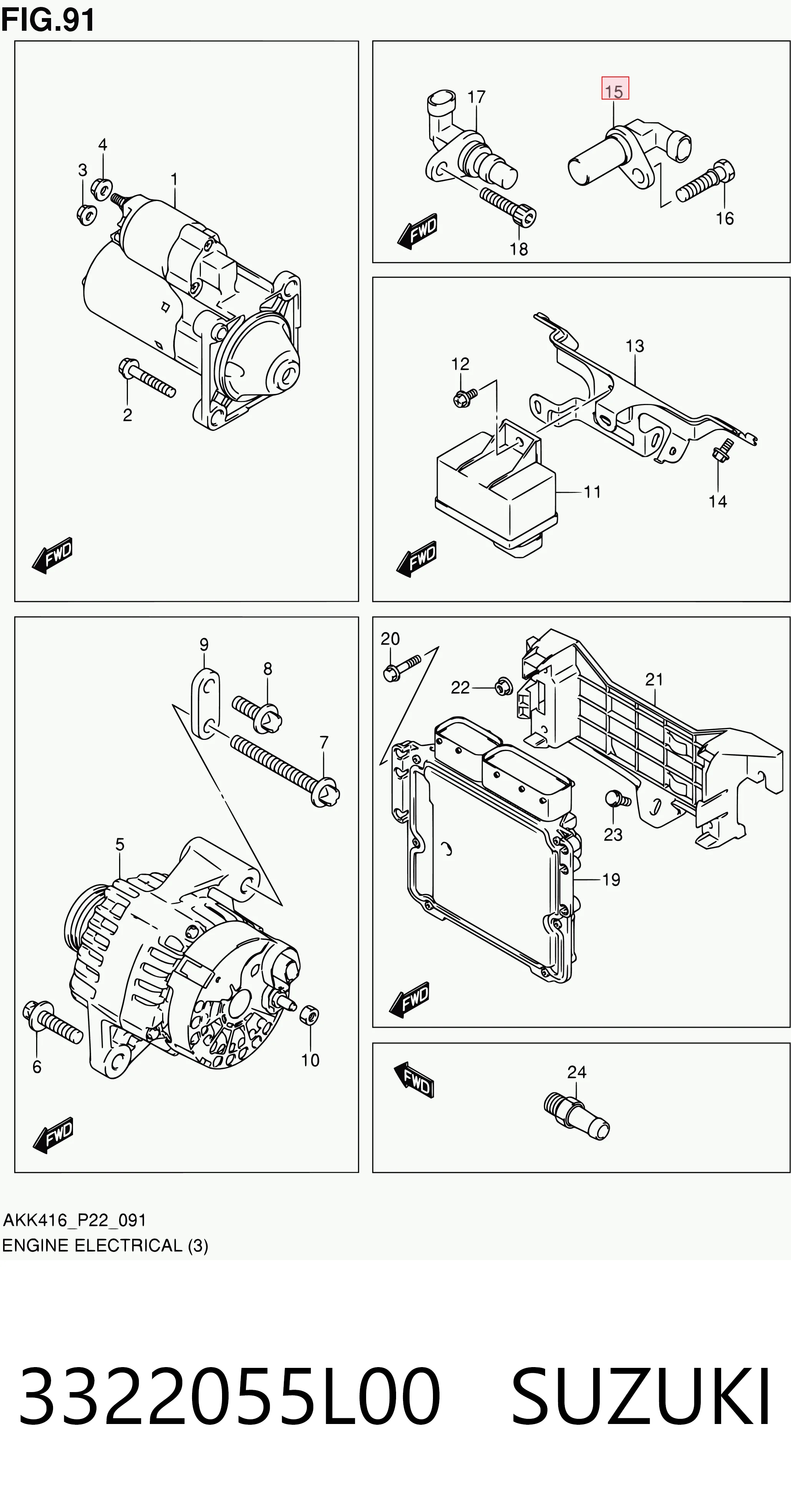 Sensor ckp para Suzuki SX4  (GY)