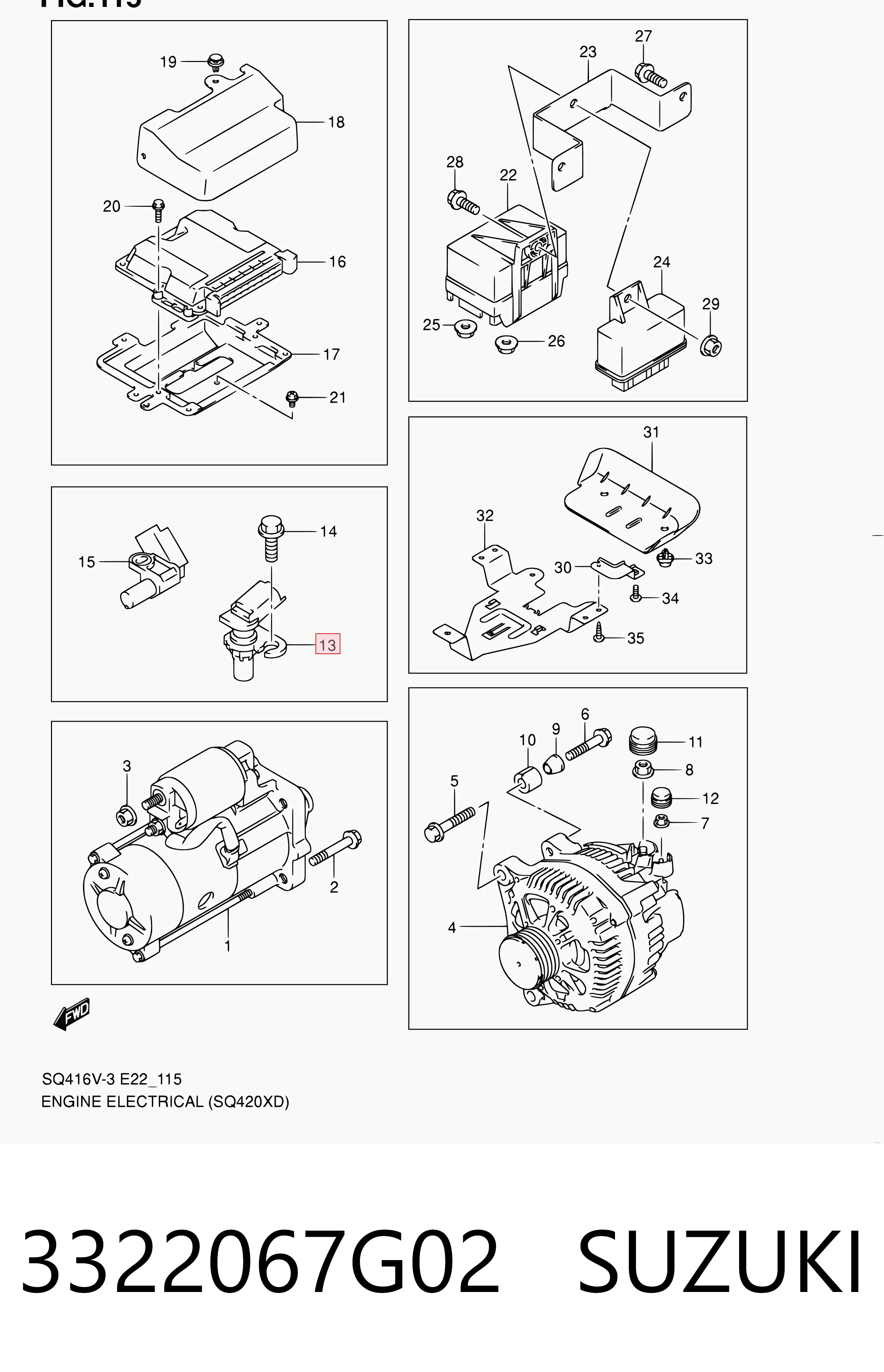 3322067G02 Suzuki