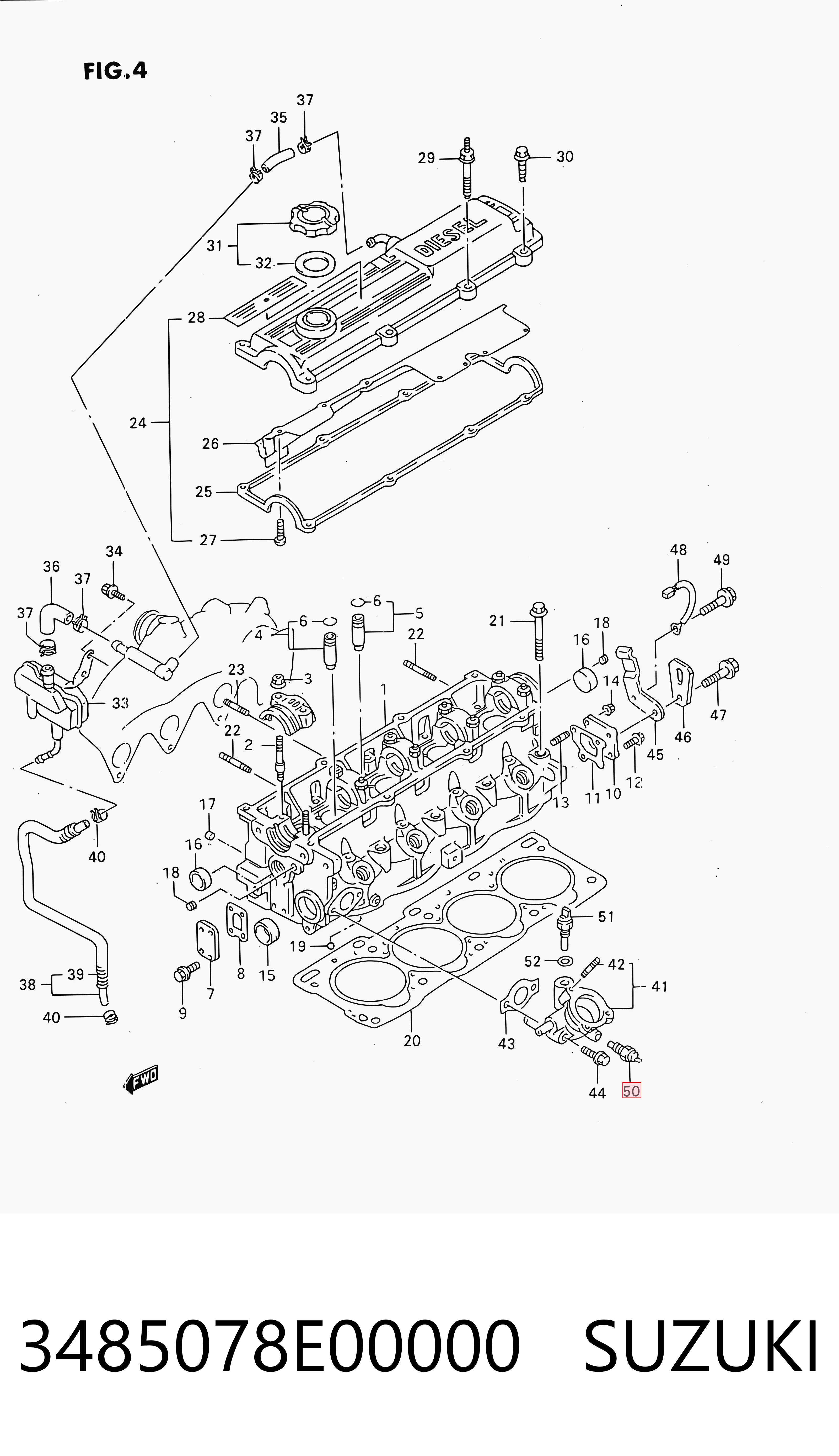 3485078E00000 Suzuki