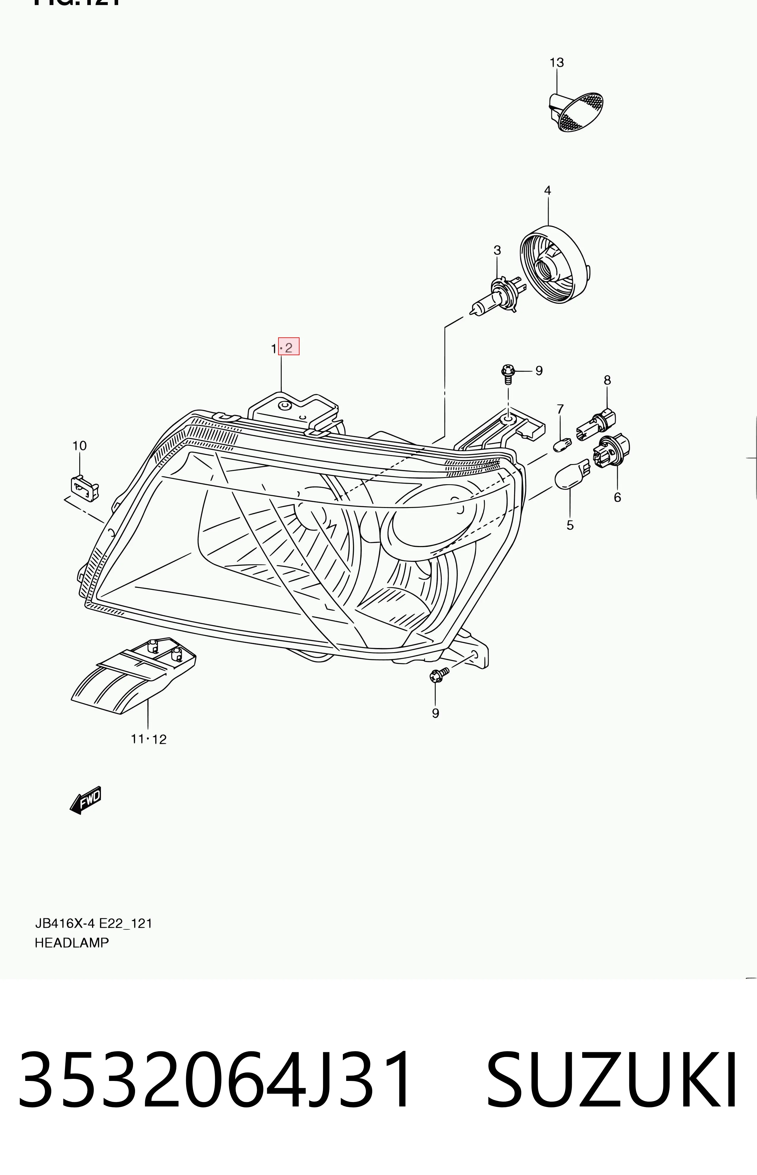 3532064J31 Suzuki