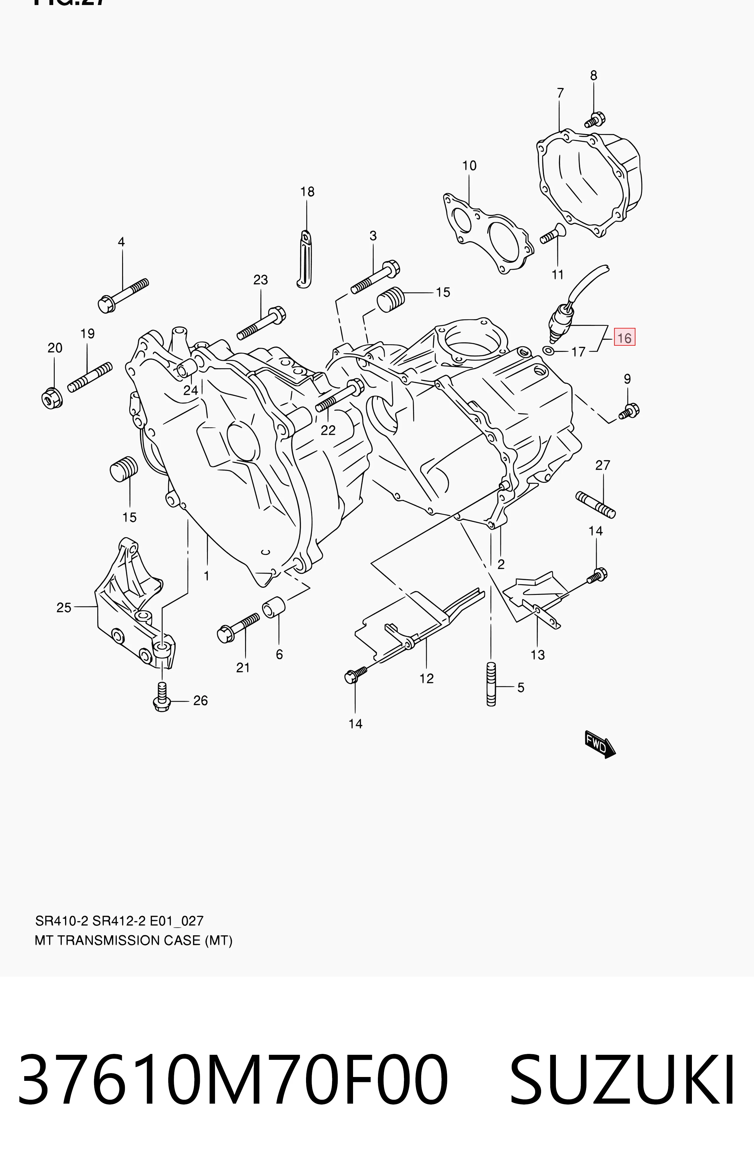 Sensor de marcha atrás Swift II hatchback (1989-2004) original desde 15,58 €