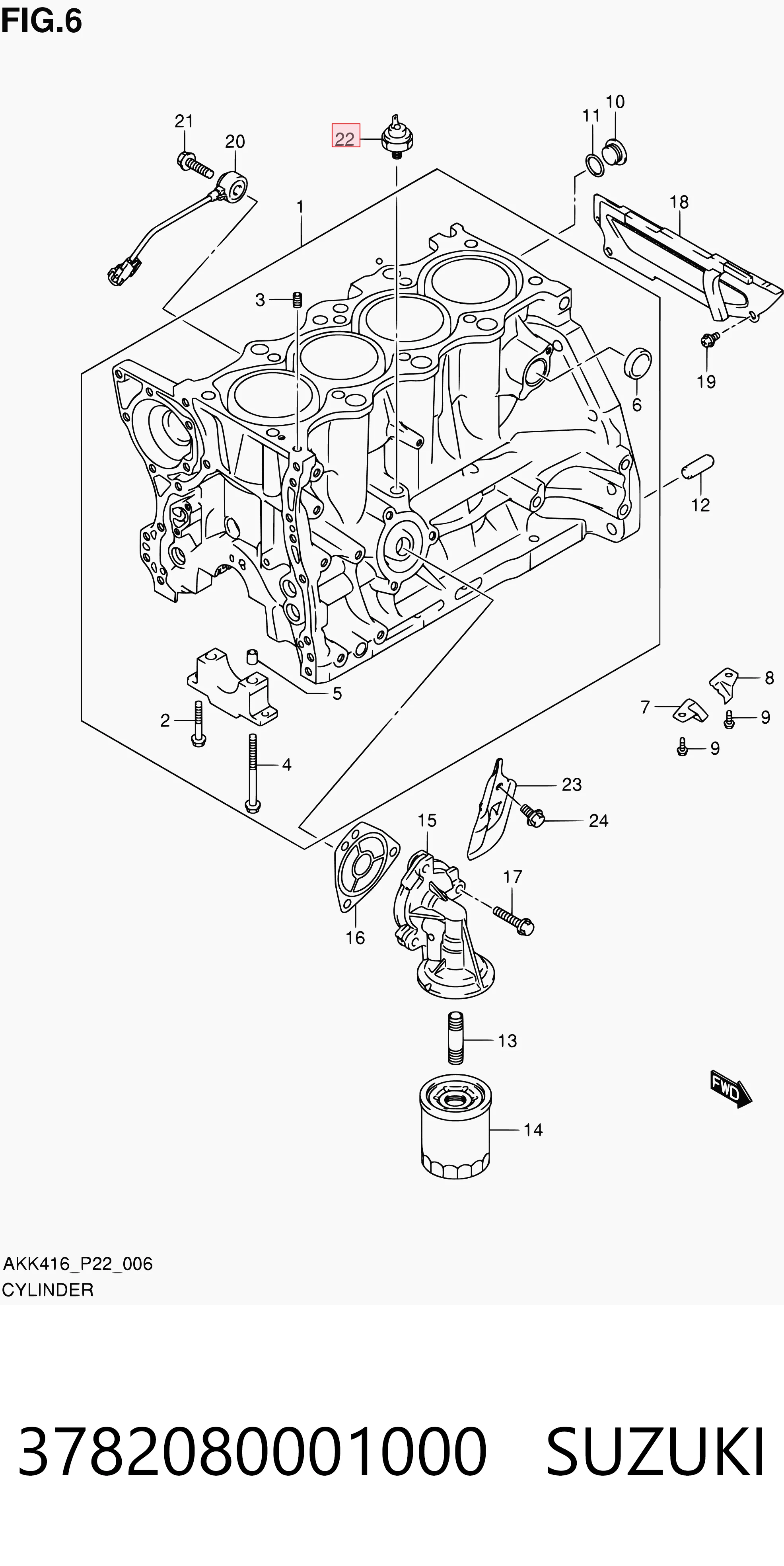 Precio del repuesto Sensor de aceite Ignis II hatchback