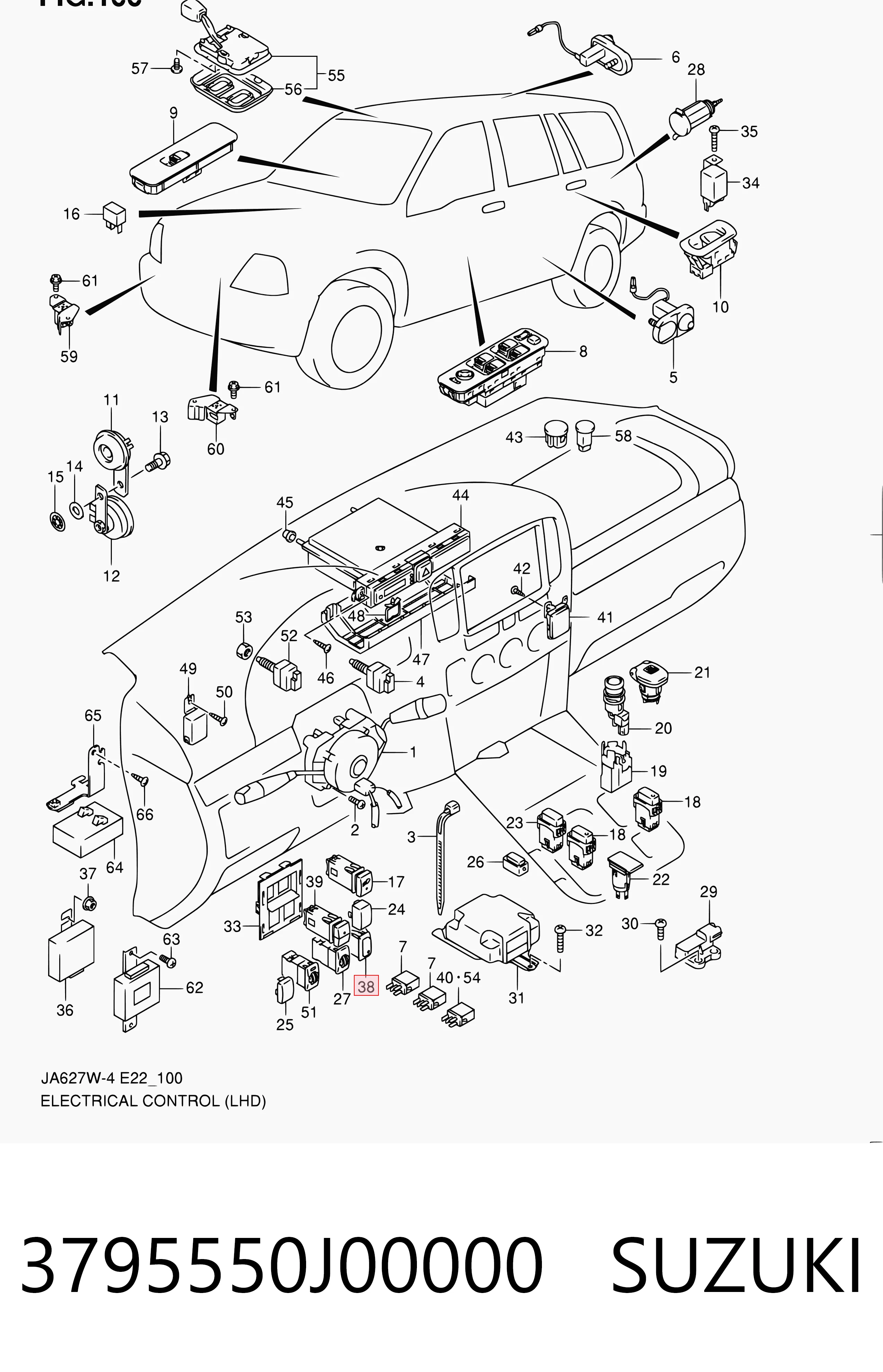3795550J00000 Suzuki