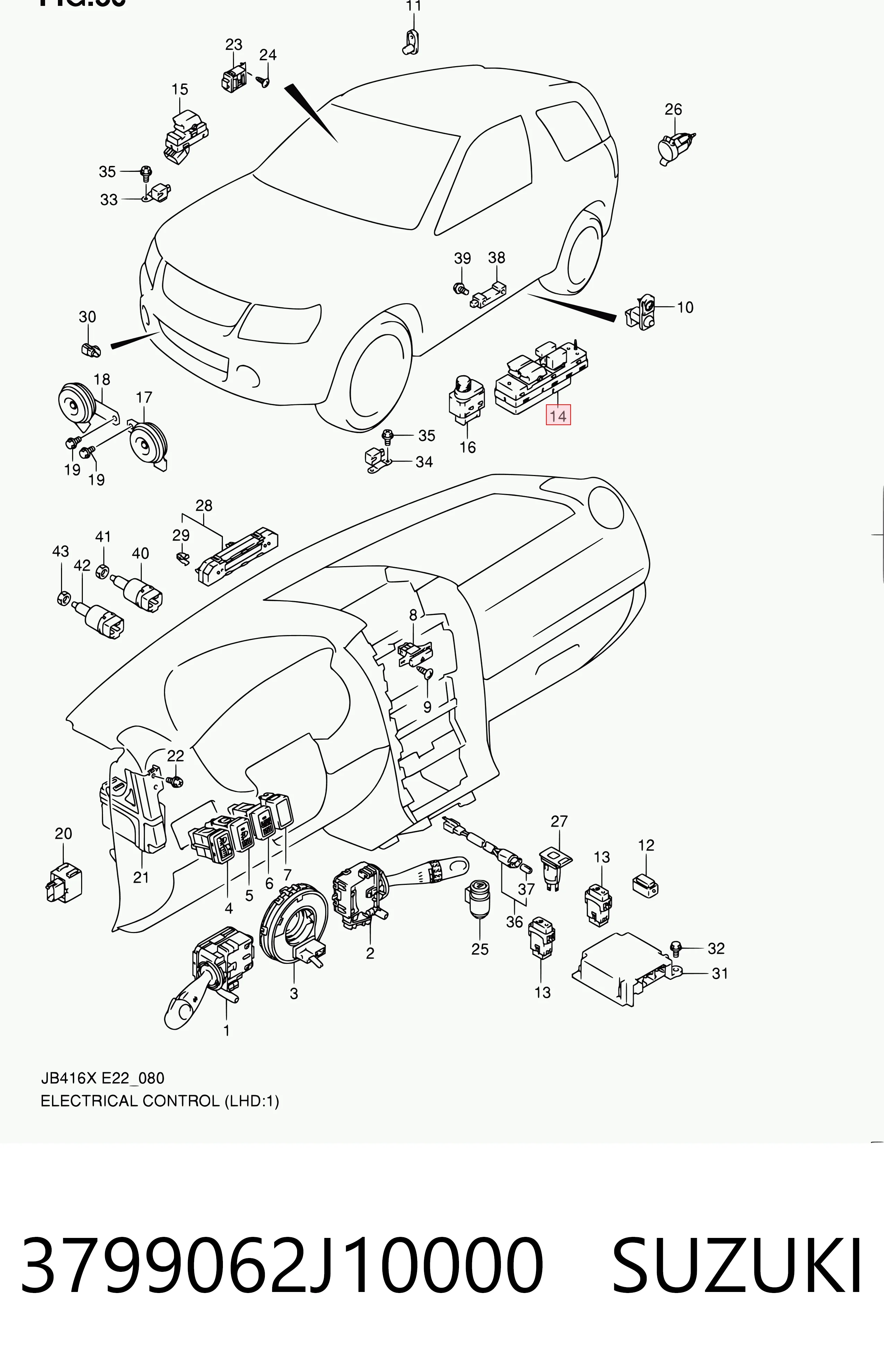 3799062J10000 Suzuki