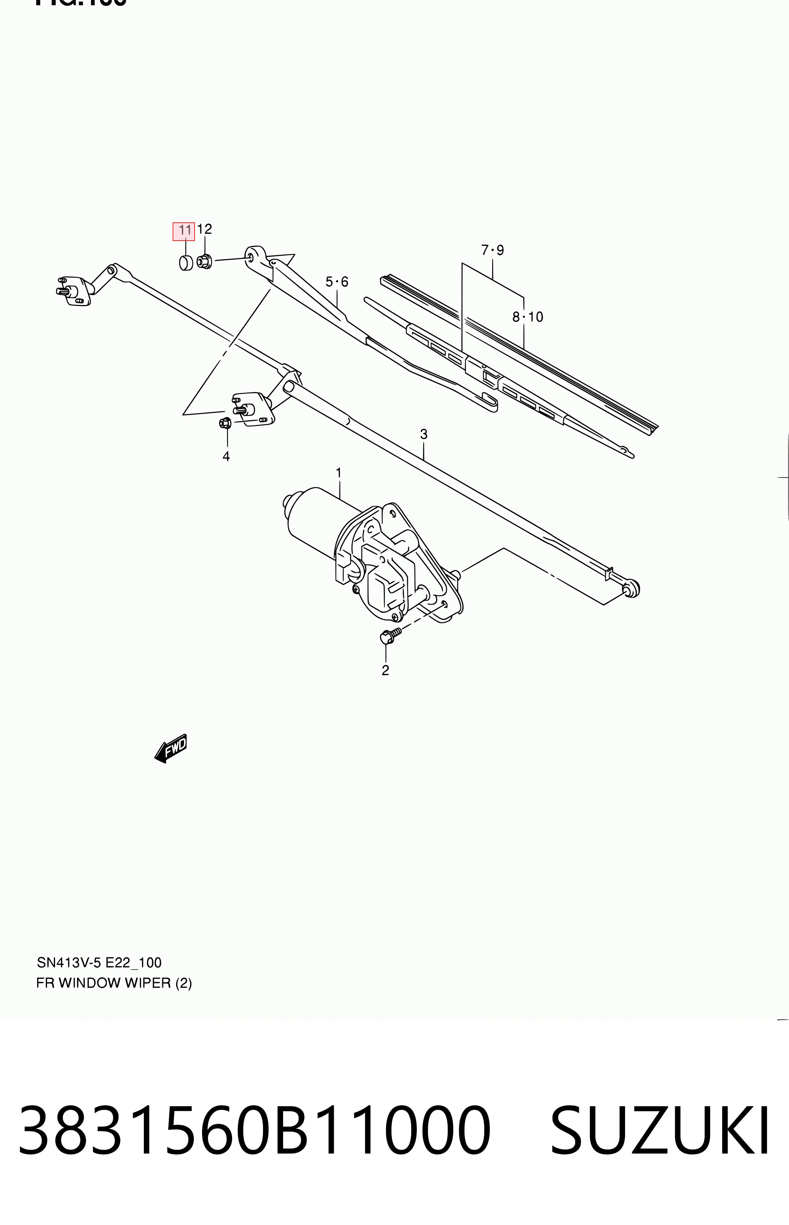 3831560B11000 SUZUKI