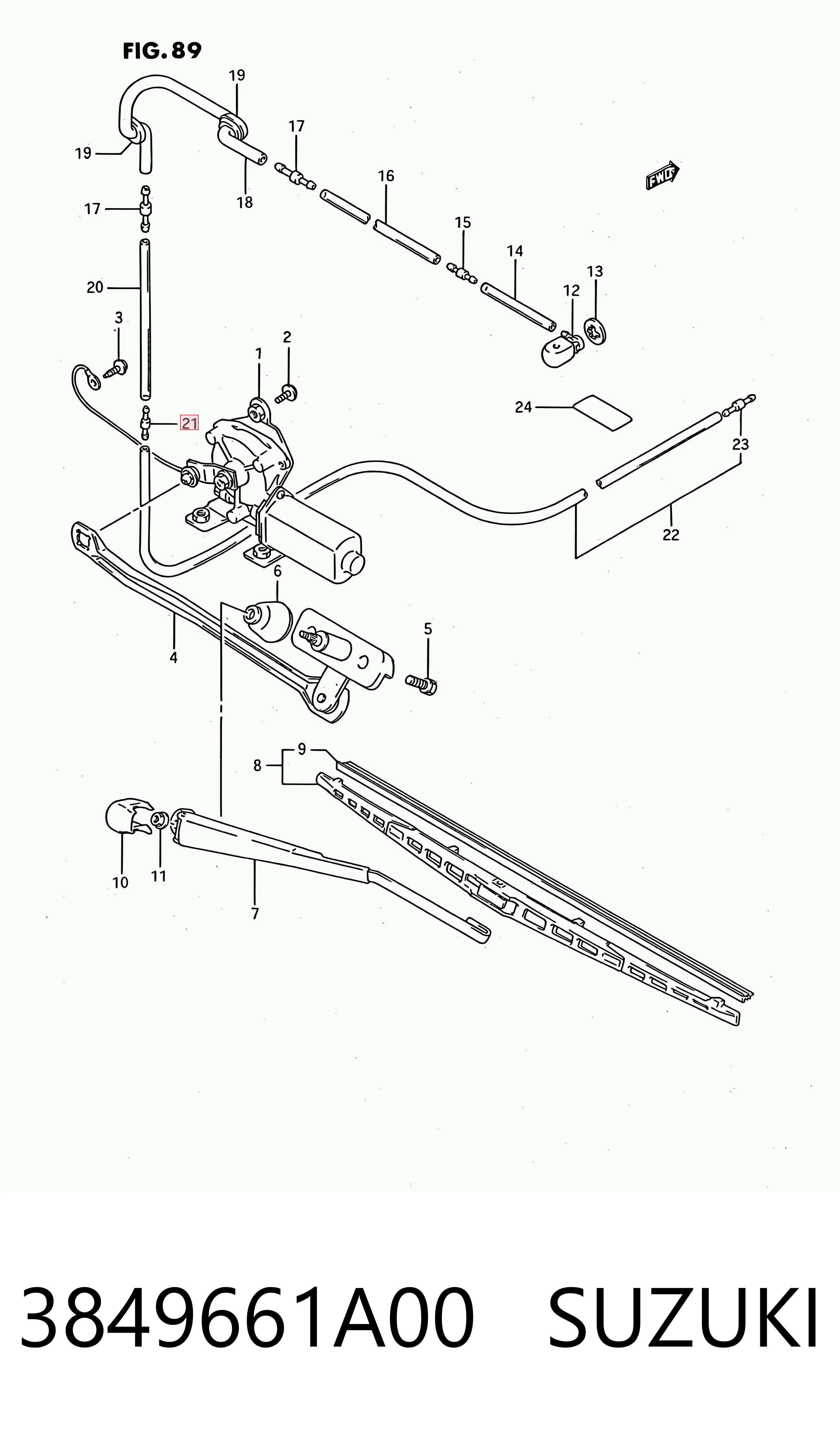 3849661A00 Suzuki