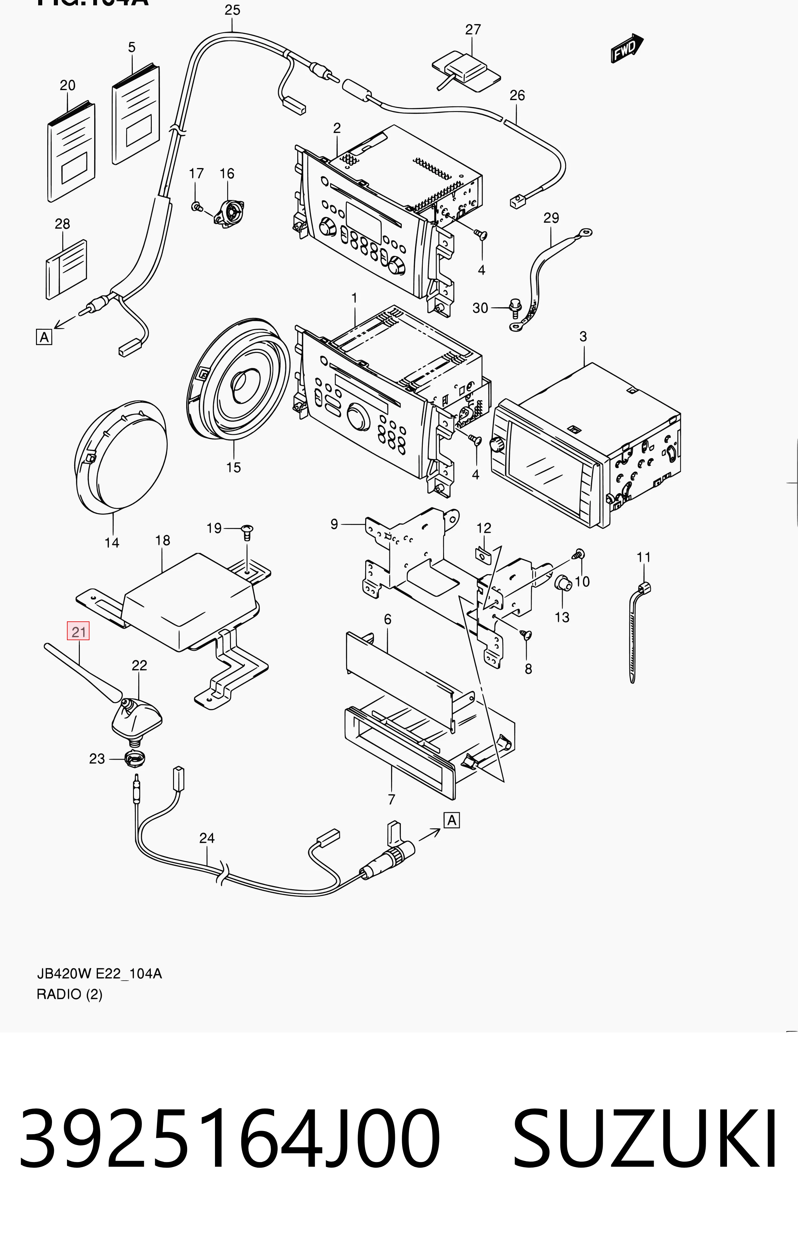 3925164J00 Suzuki