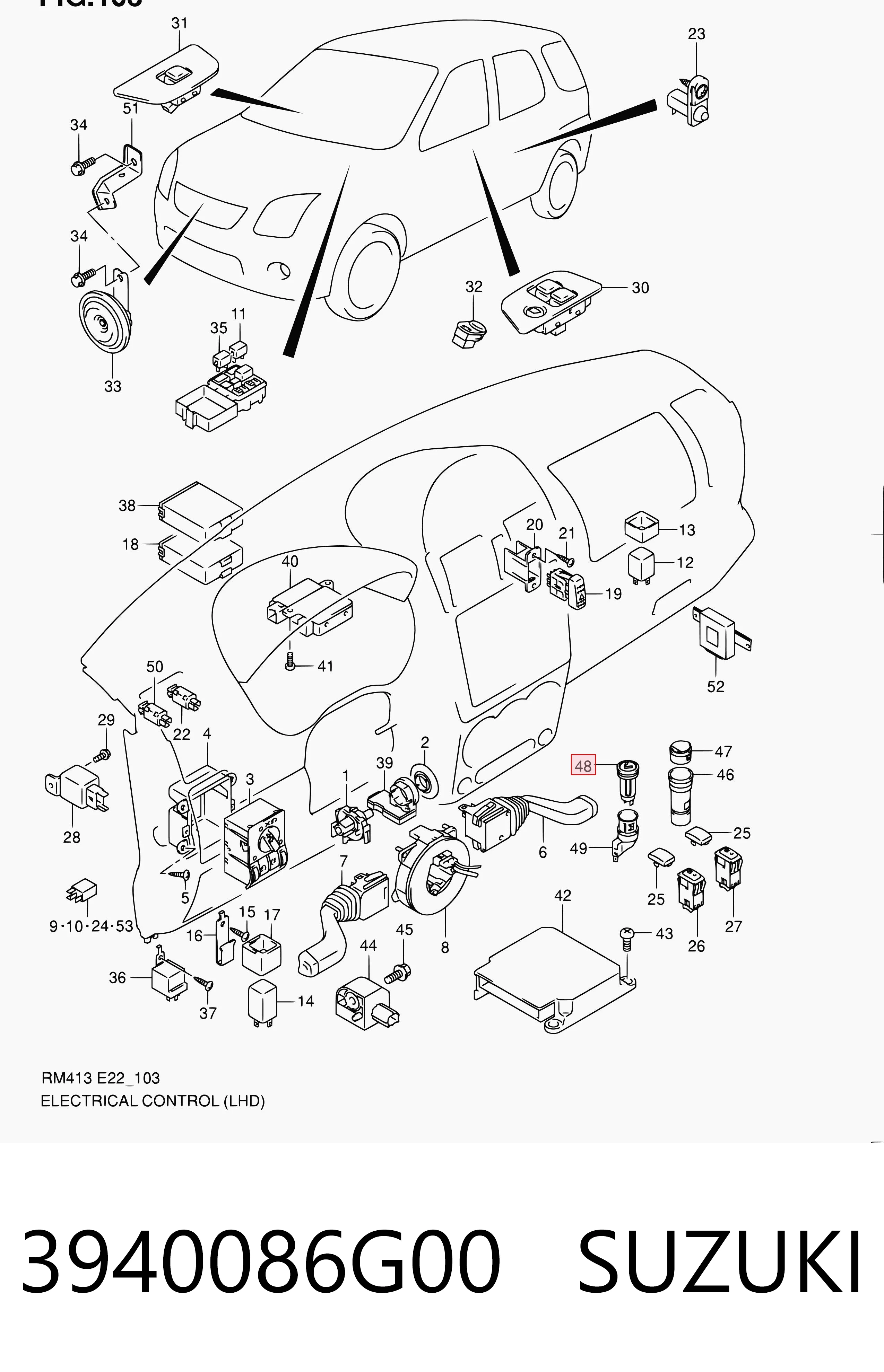 3940086G00 SUZUKI