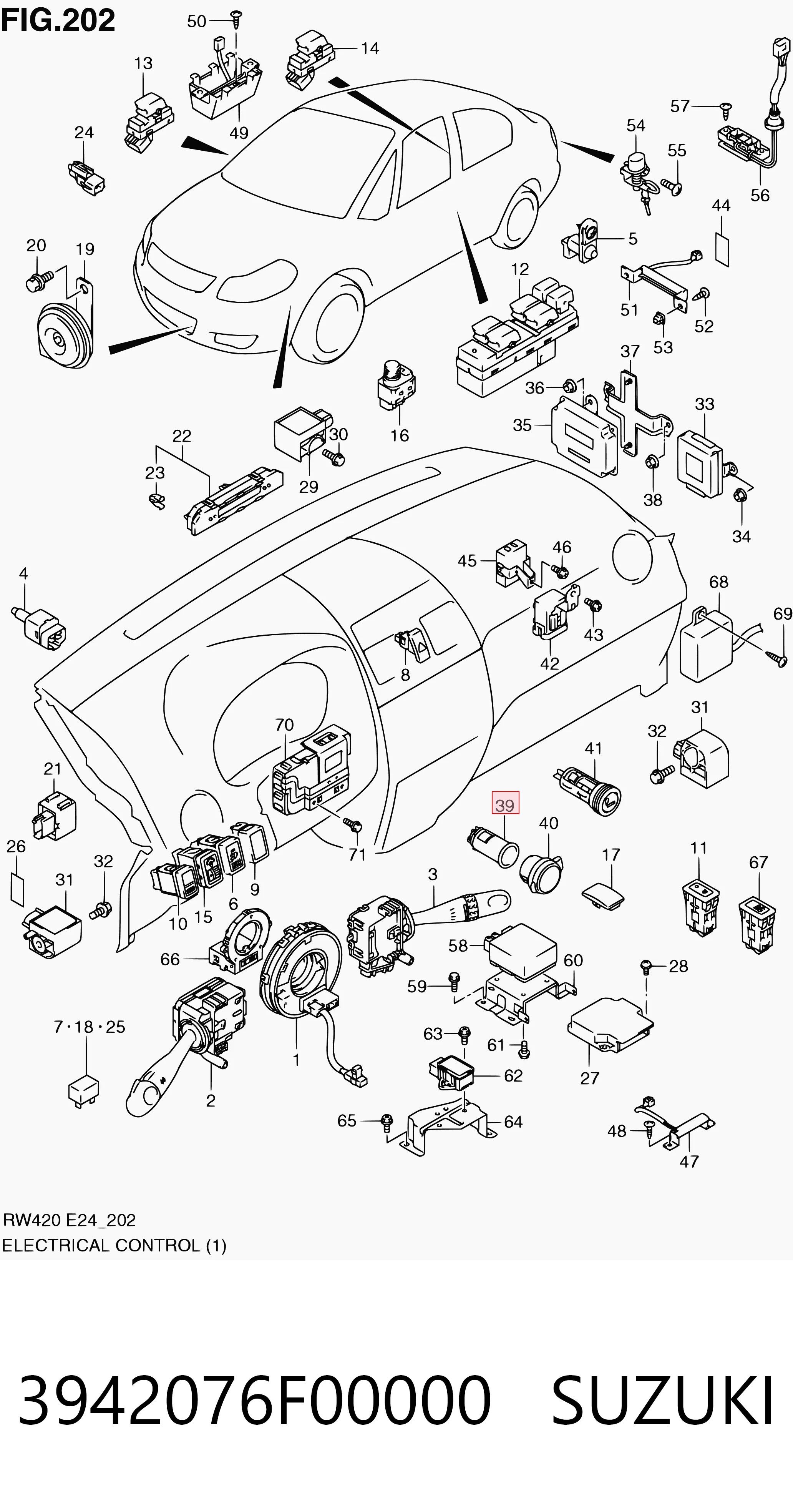 3942076F00000 Suzuki