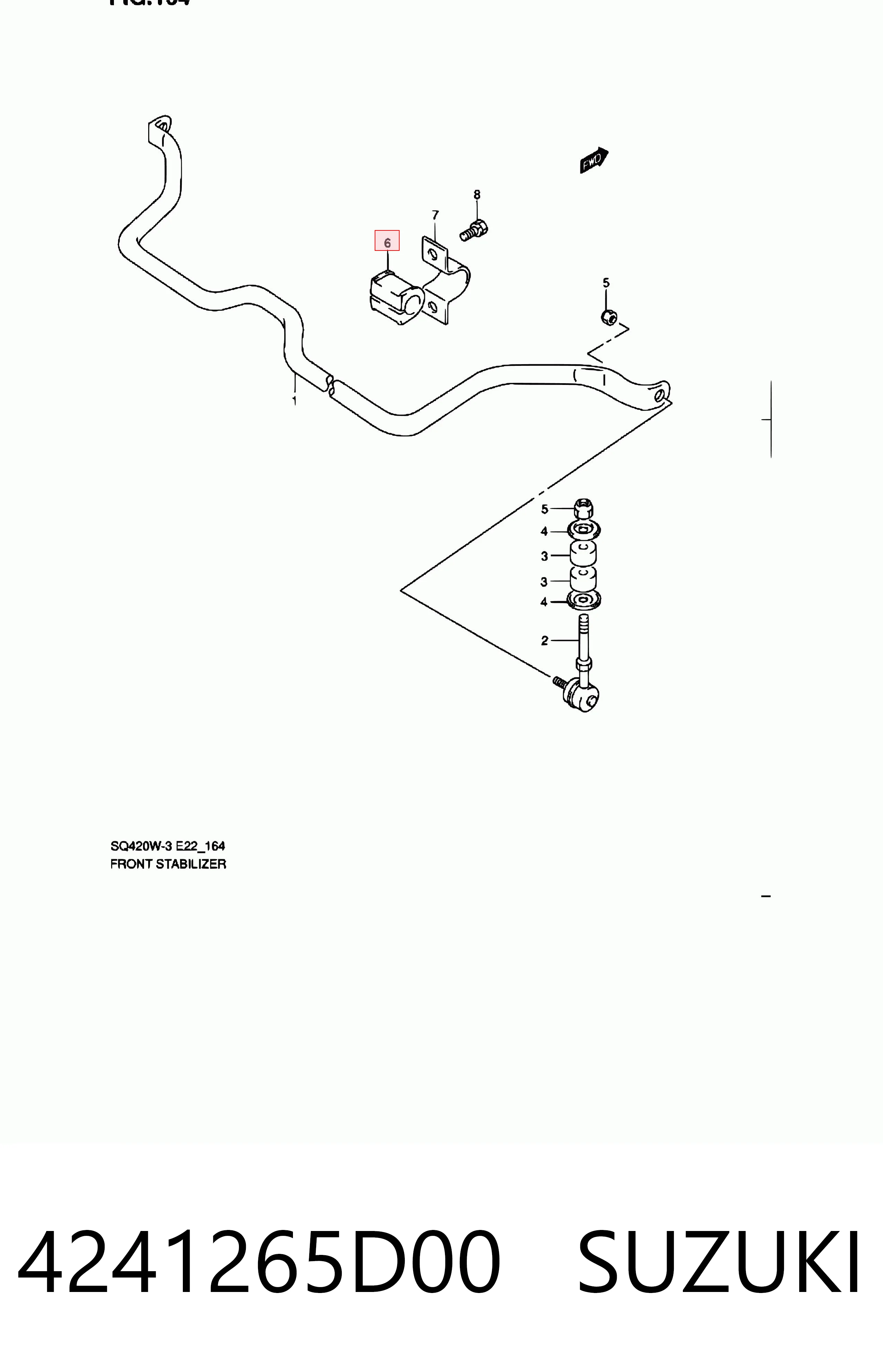 4241265D00 Suzuki