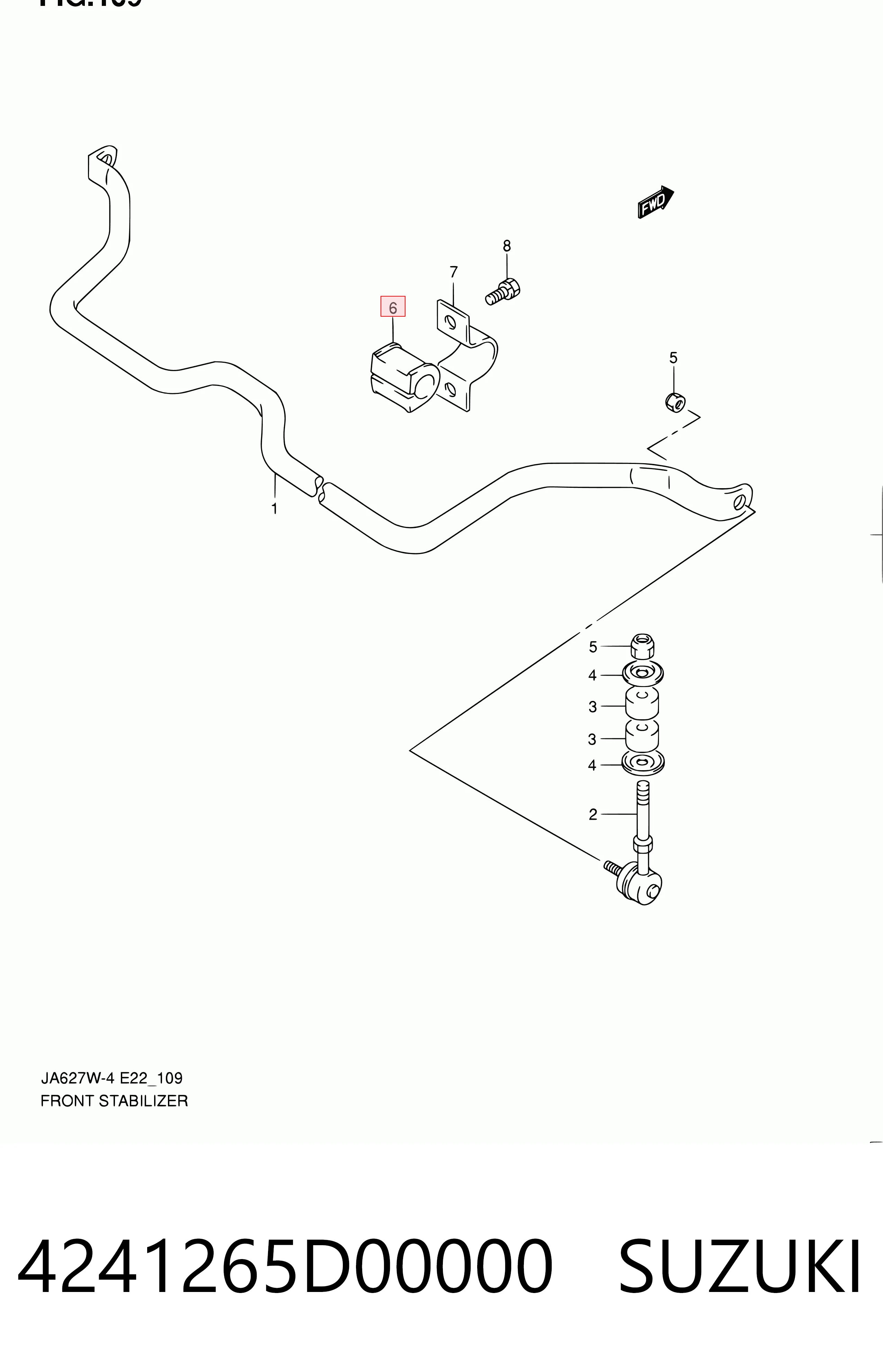 4241265D00000 Suzuki