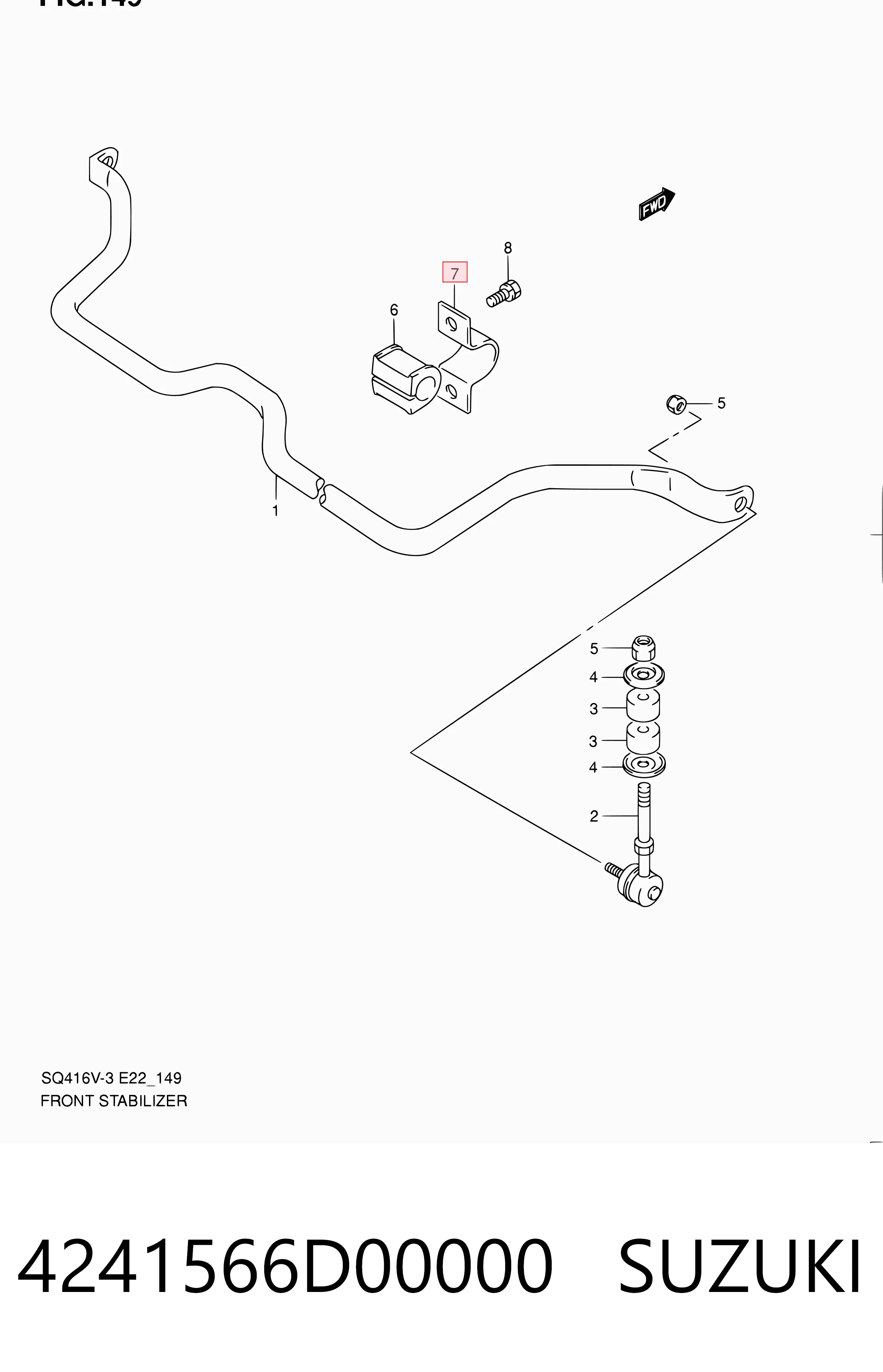 4241566D00000 Suzuki