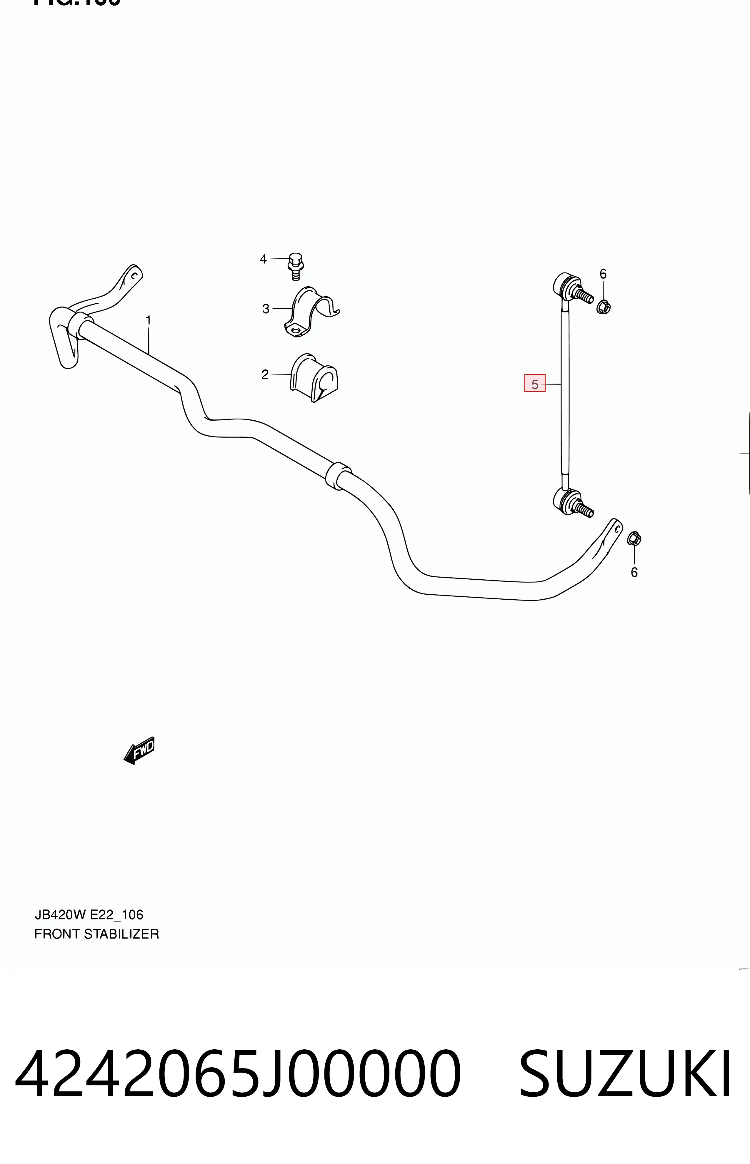 4242065J00000 Suzuki