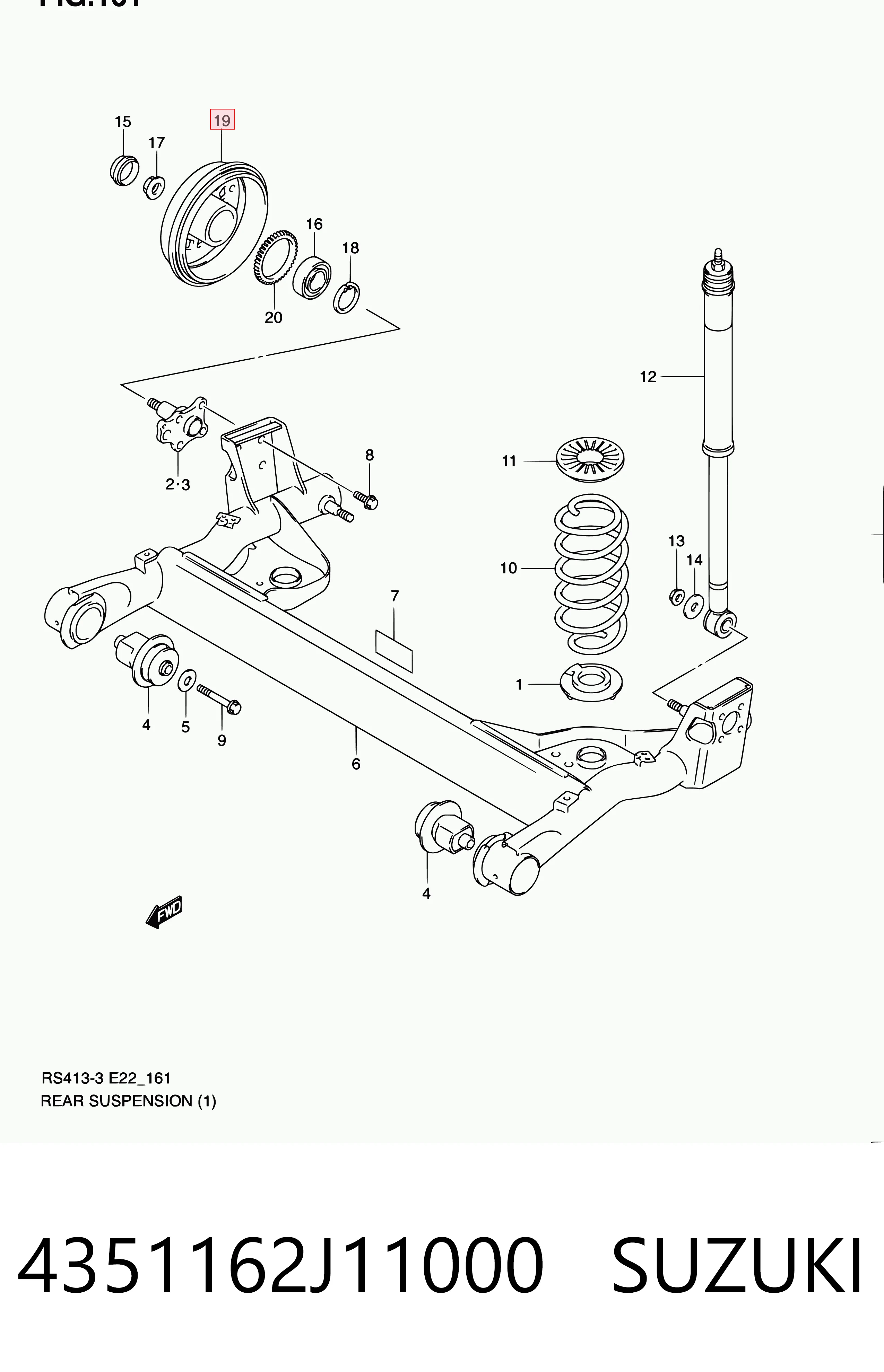 4351162J11000 Suzuki