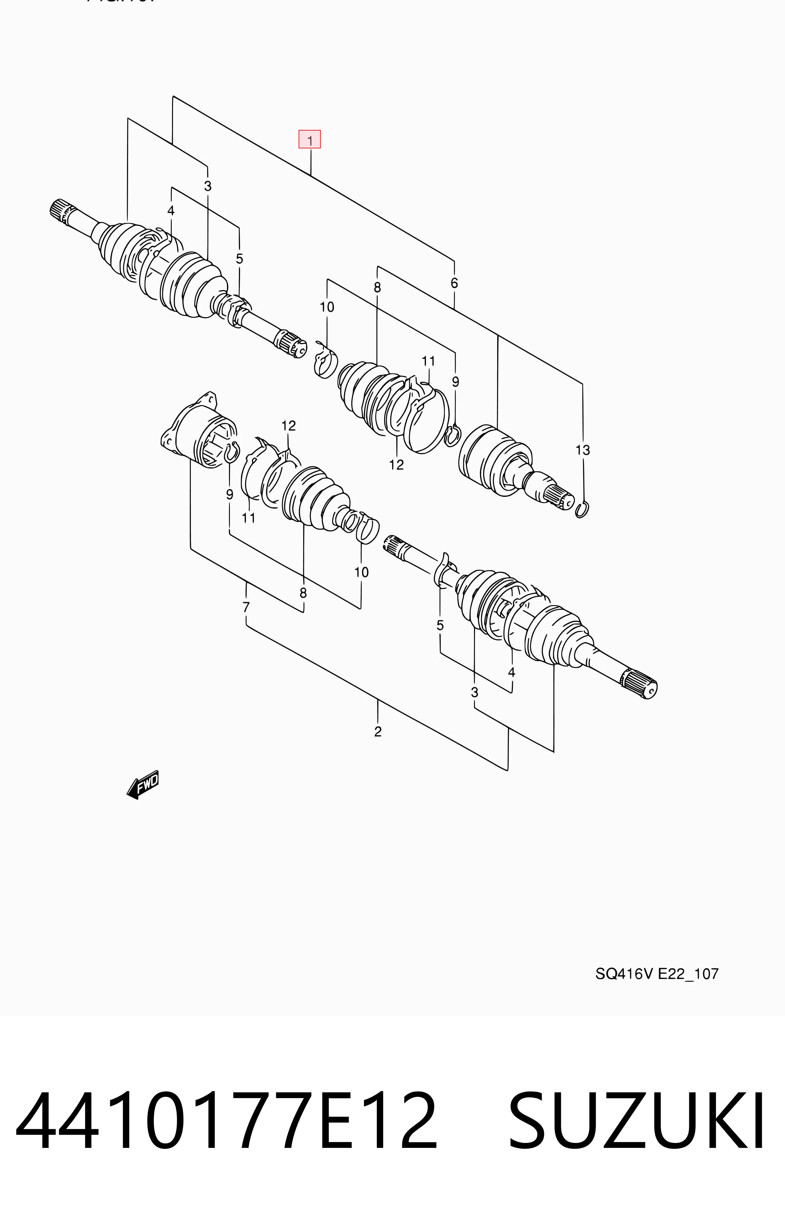 4410177E12 Suzuki