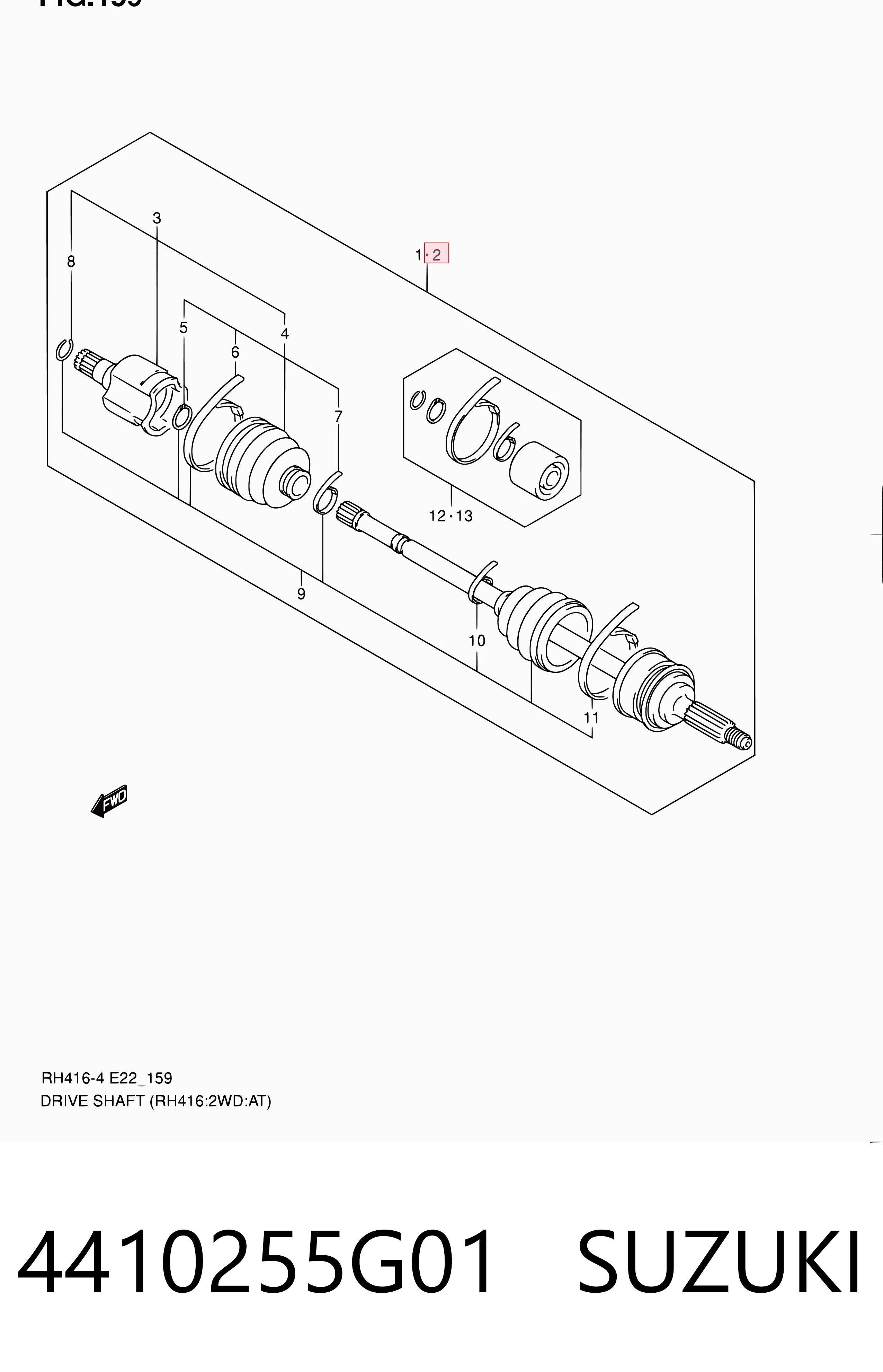Junta homocinética exterior delantera Suzuki Baleno  desde 42,67 €