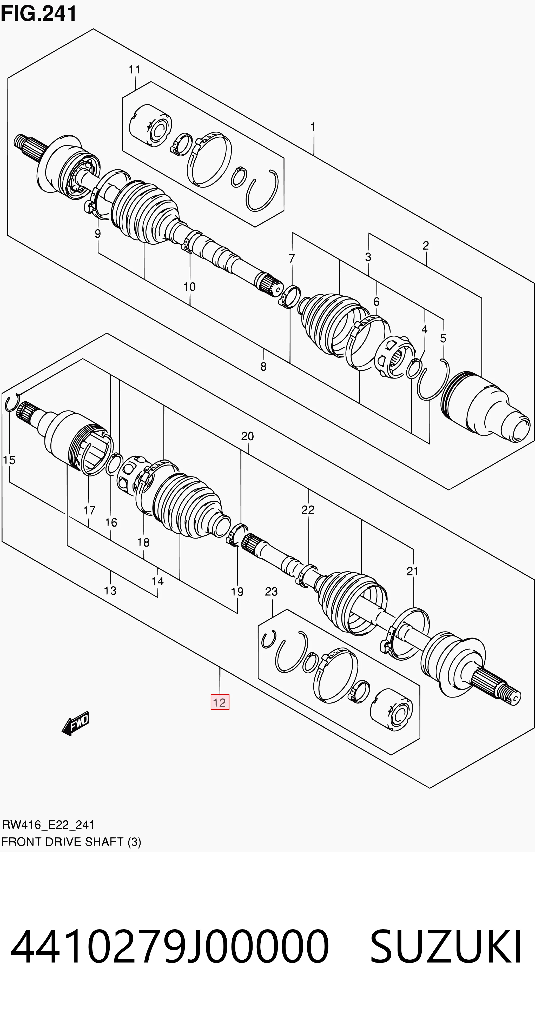 4410279J00000 Suzuki