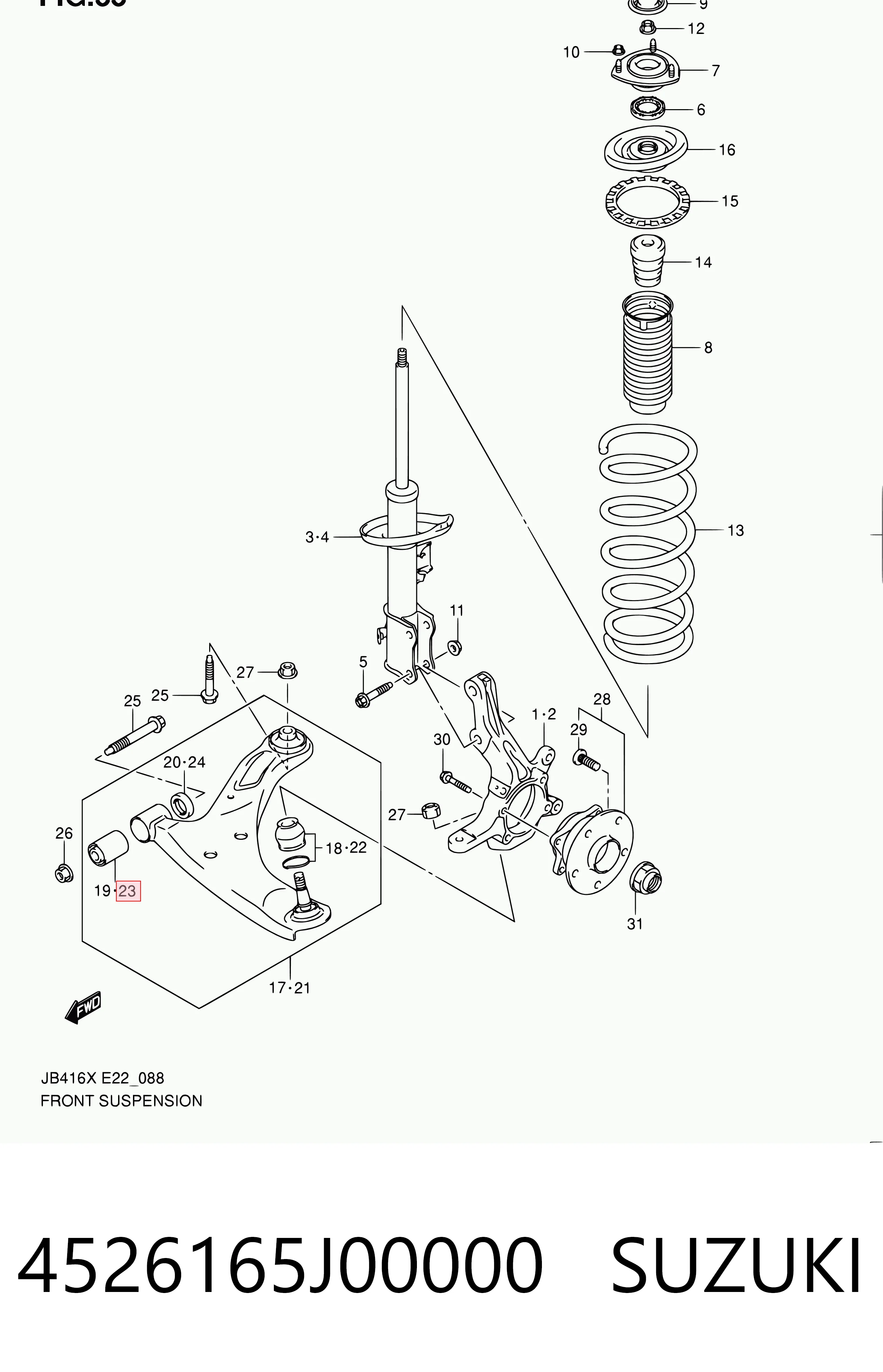 4526165J00000 Suzuki