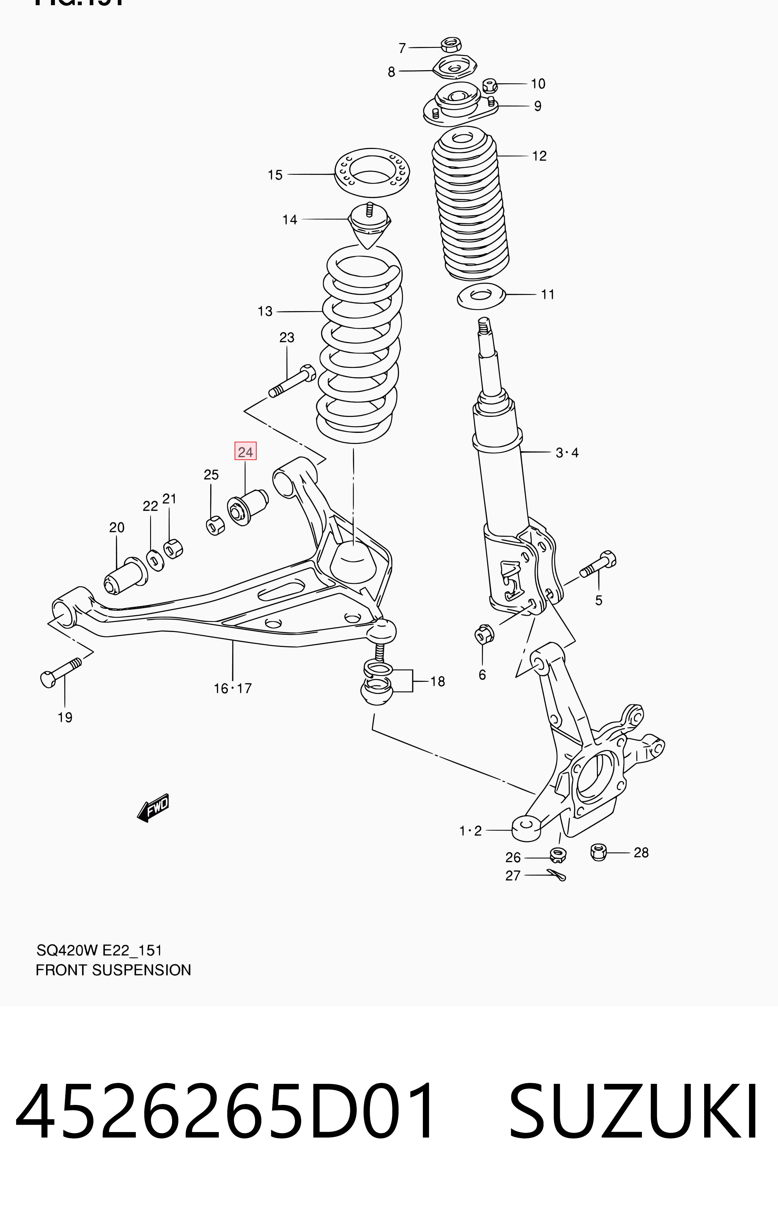Silentblock suspension Suzuki Grand Vitara  SUV comprar en España