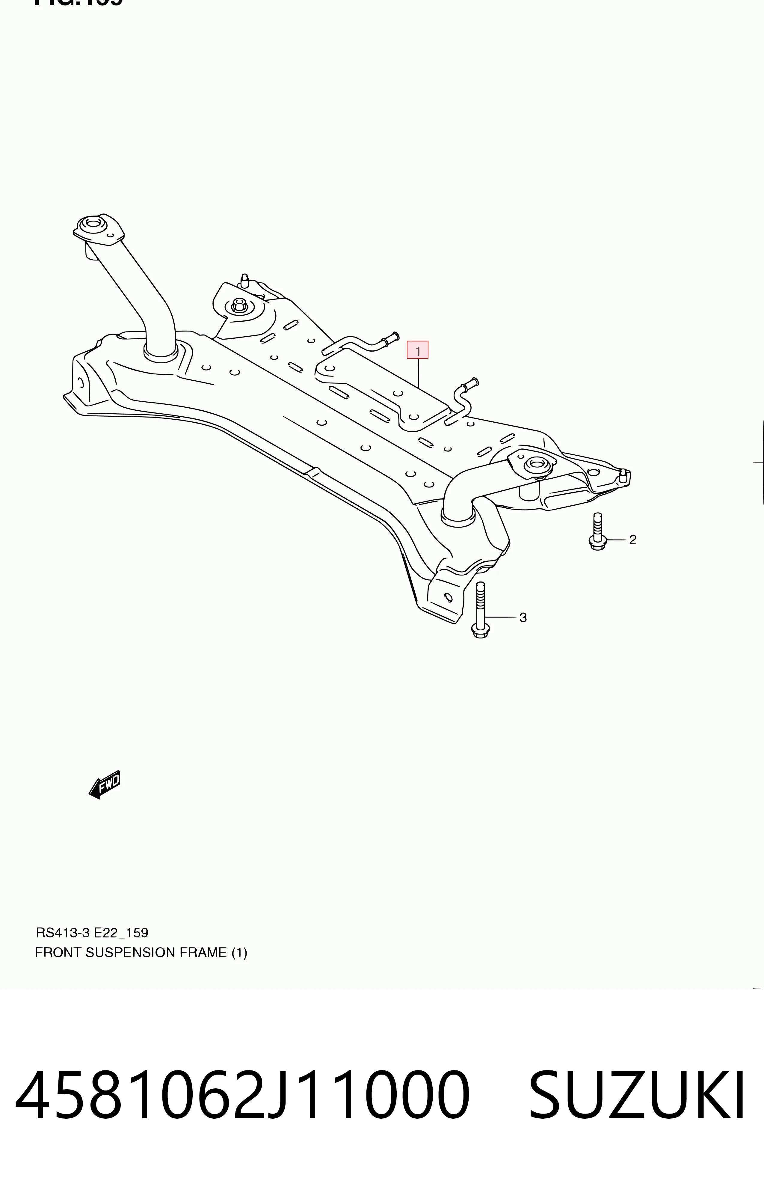  Puente delantero Suzuki Swift 3