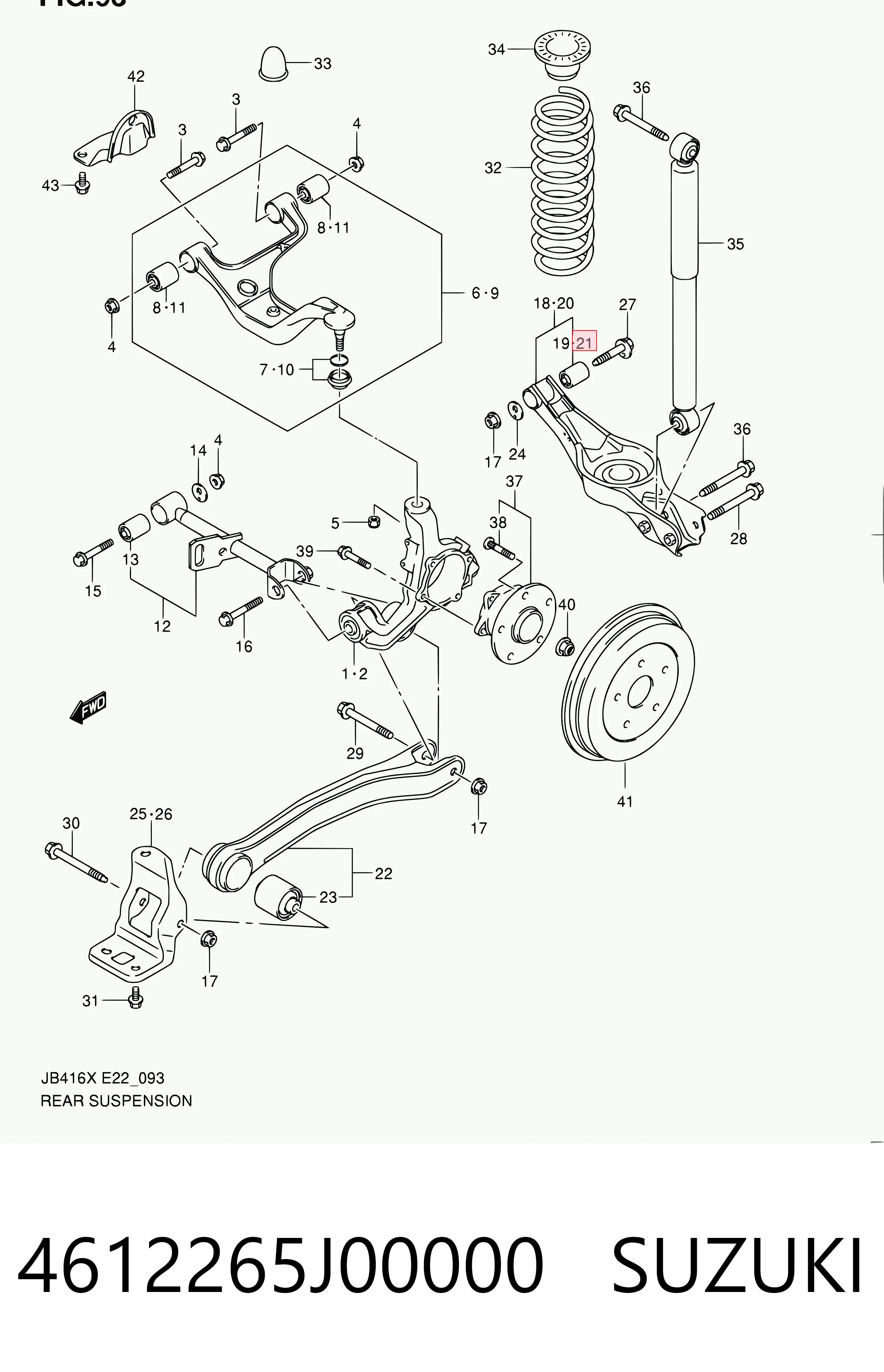 4612265J00000 Suzuki