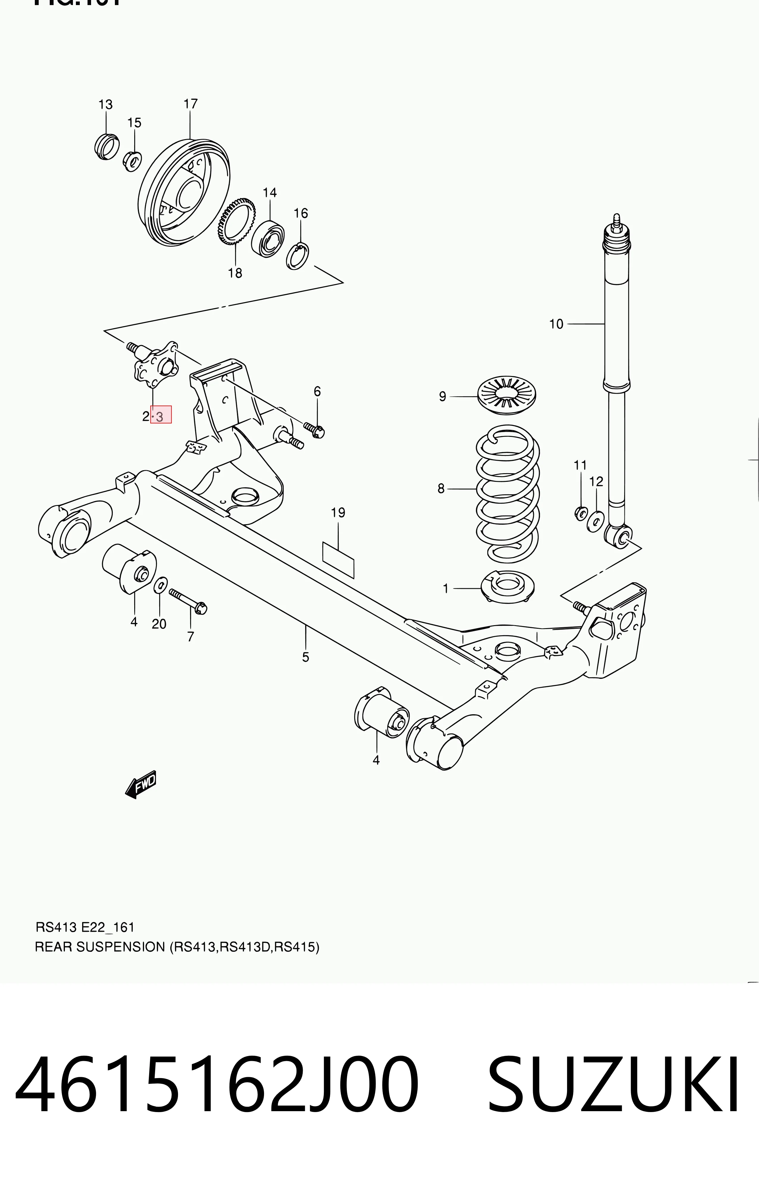 4615162J00 Suzuki