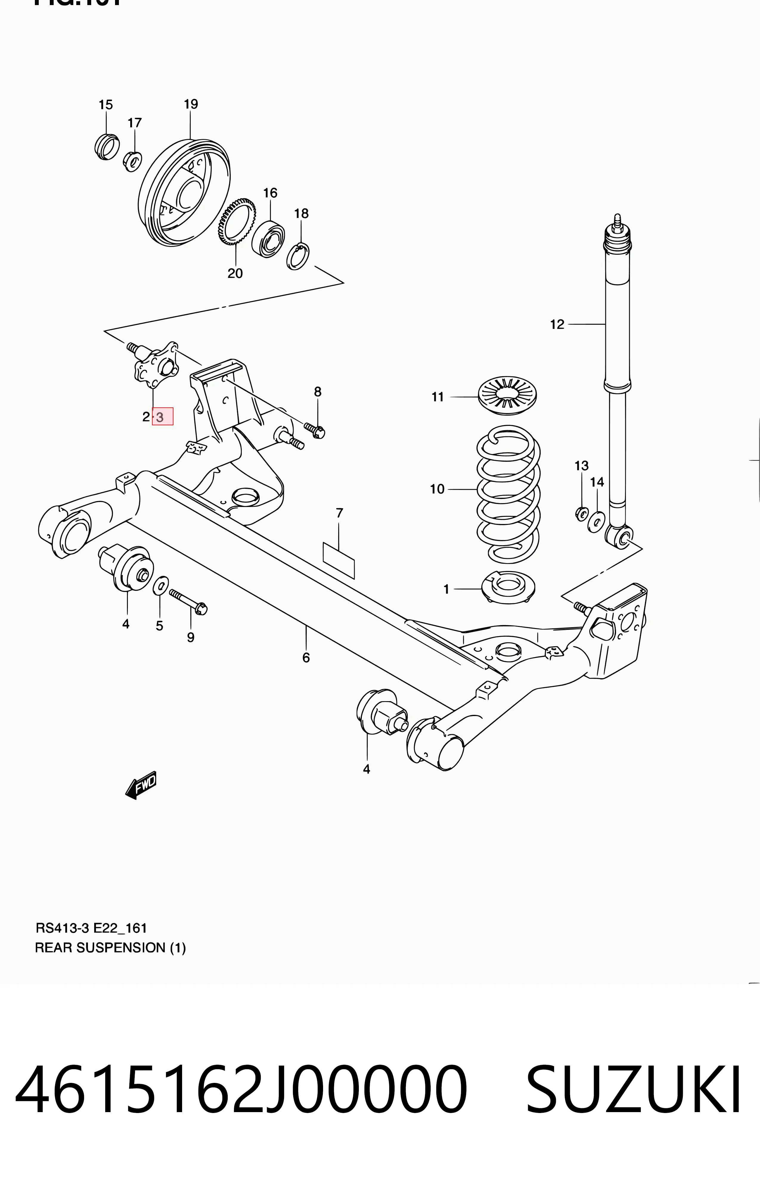 4615162J00000 Suzuki