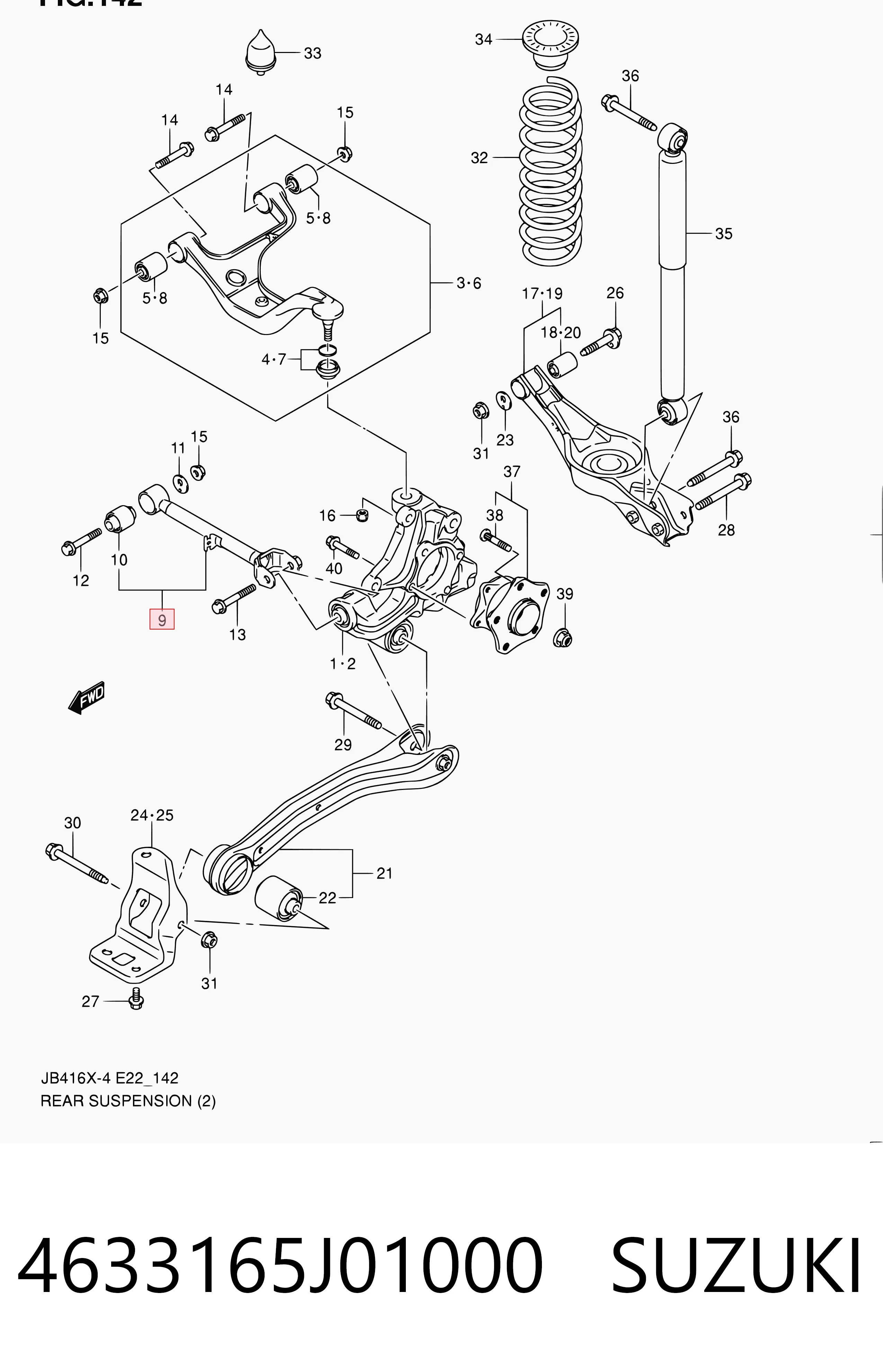 4633165J01000 Suzuki
