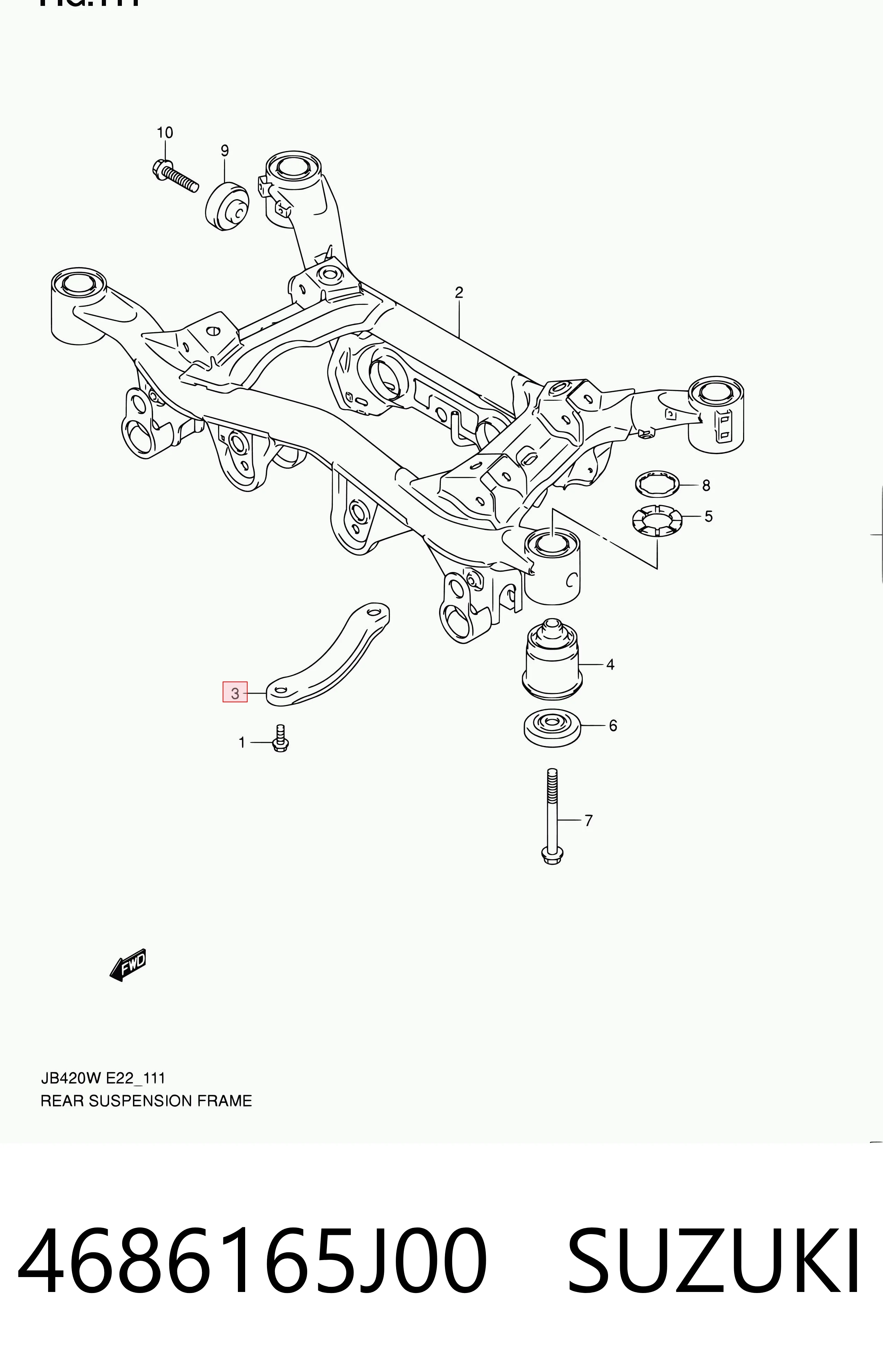 4686165J00 Suzuki