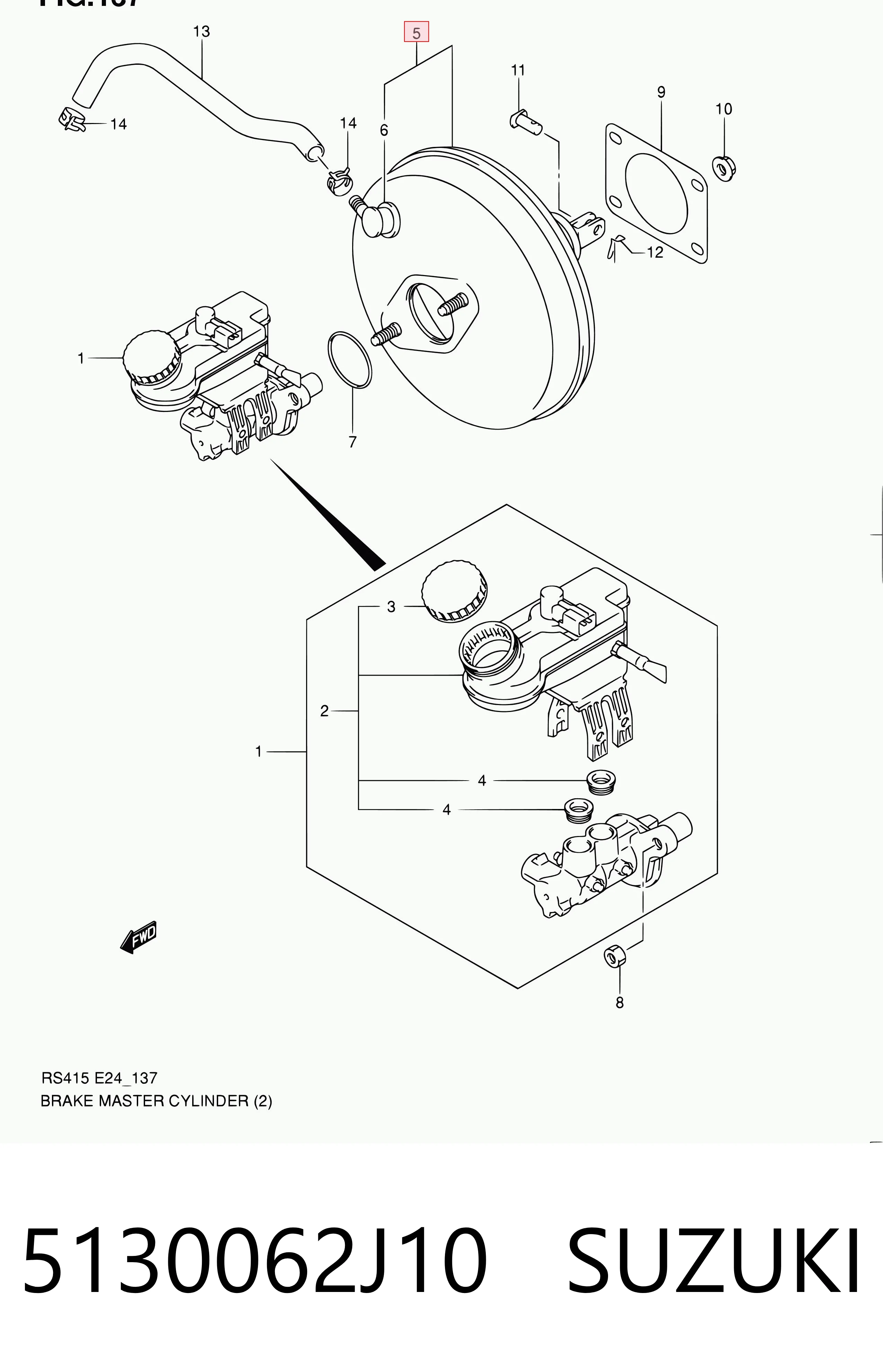 Servofreno para Suzuki Swift III RS