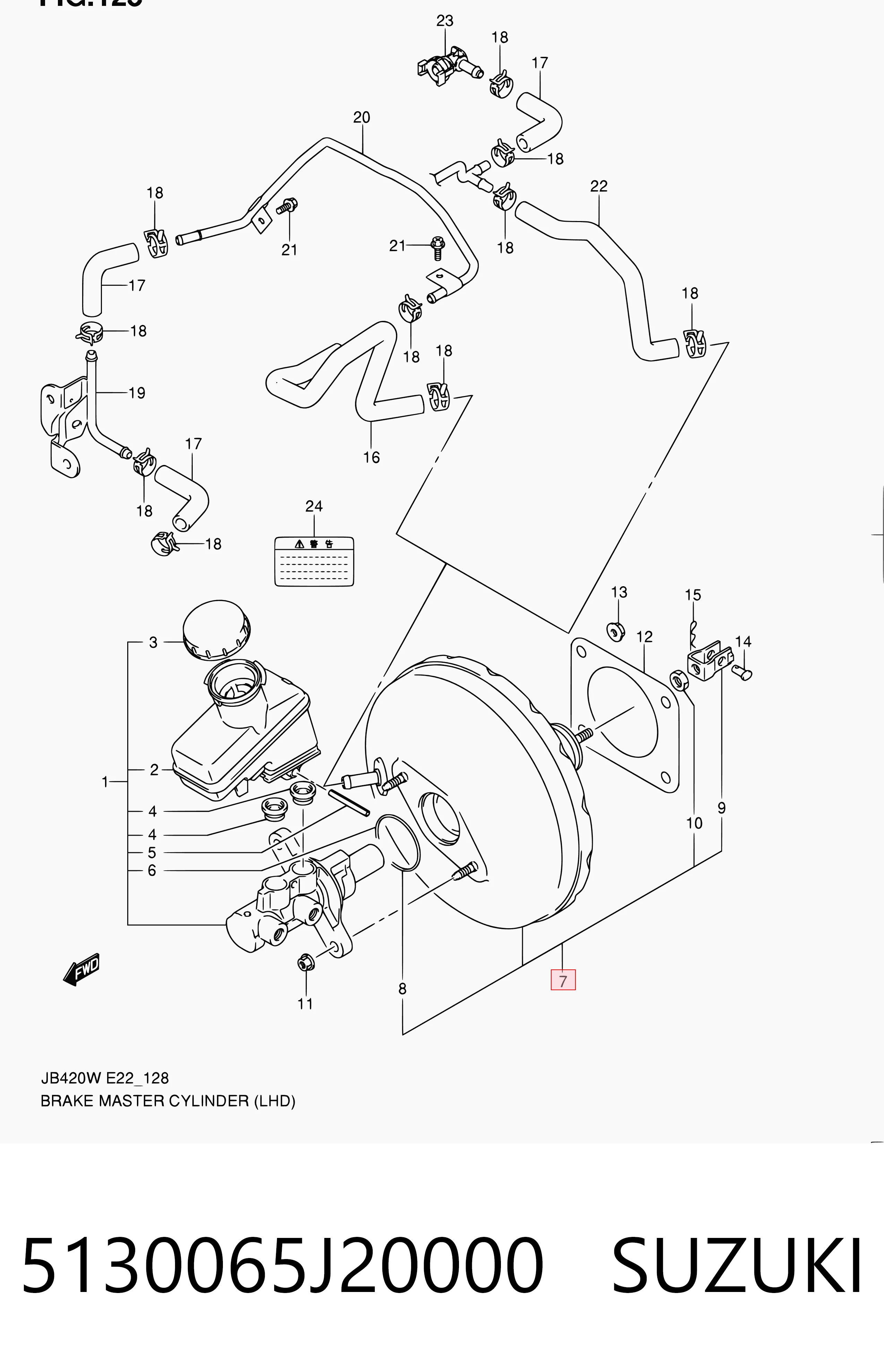 Servofreno para Suzuki Grand Vitara  JB