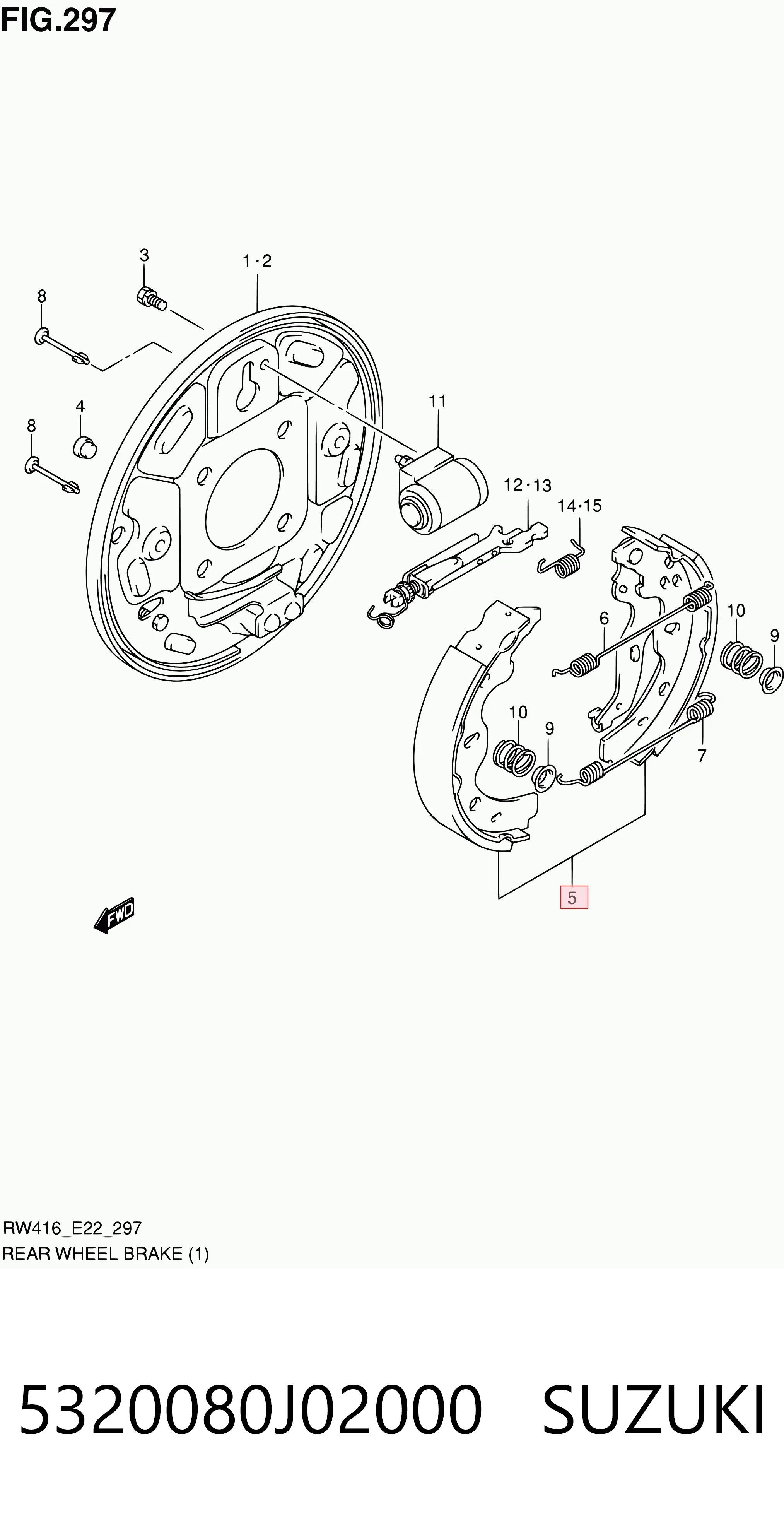 5320080J02000 Suzuki