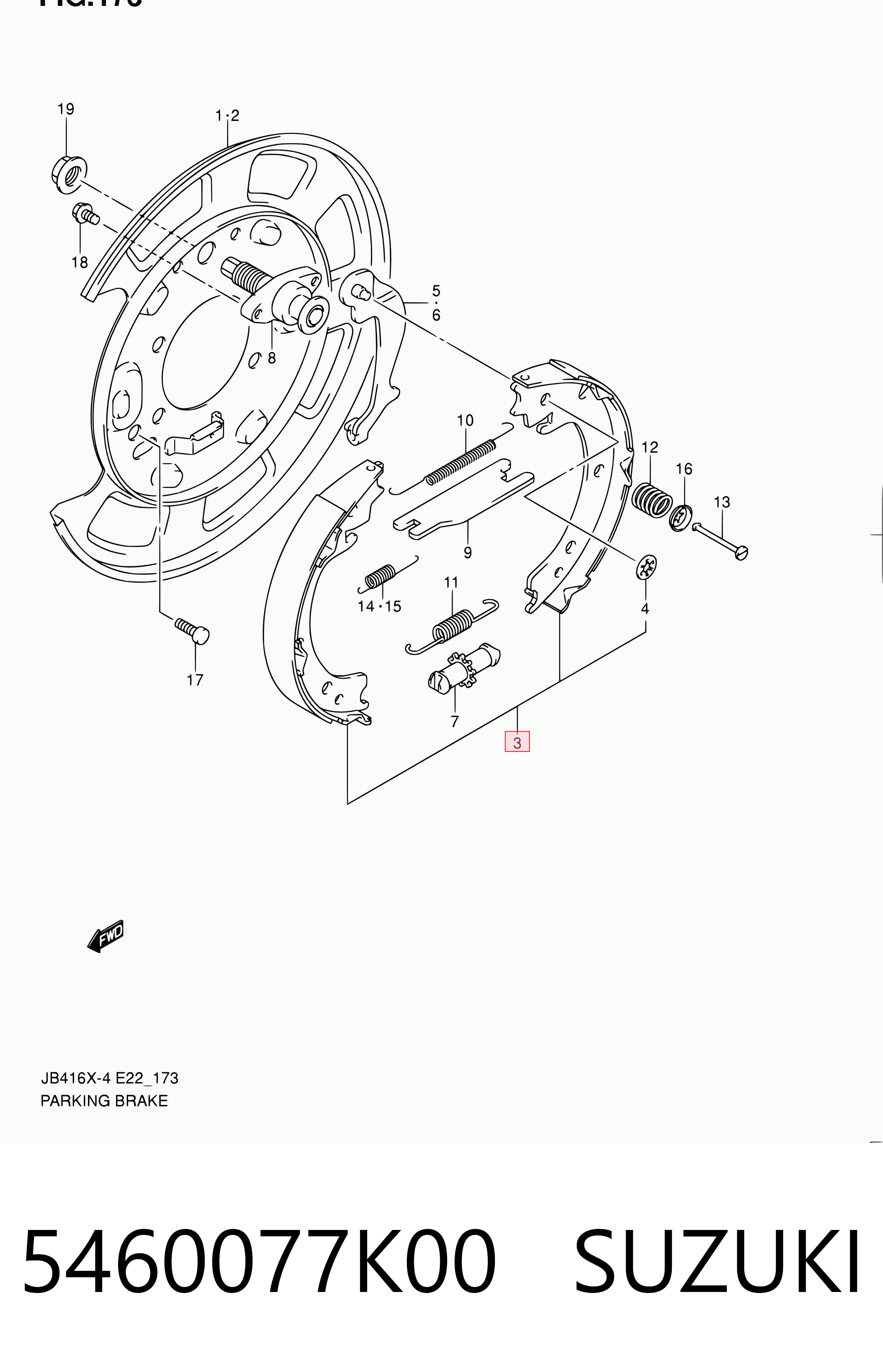 5460077K00 Suzuki