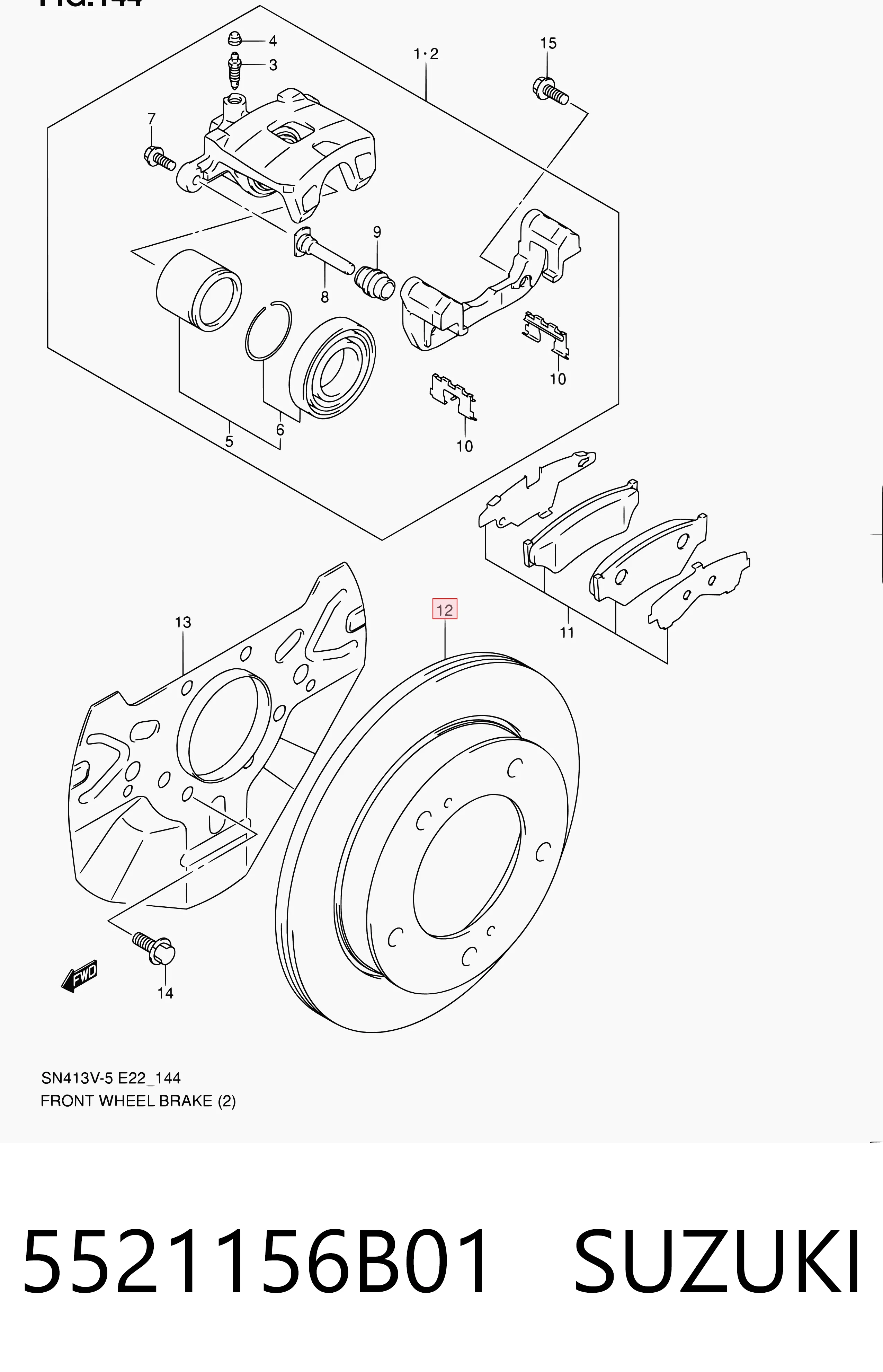 5521156B01 Suzuki