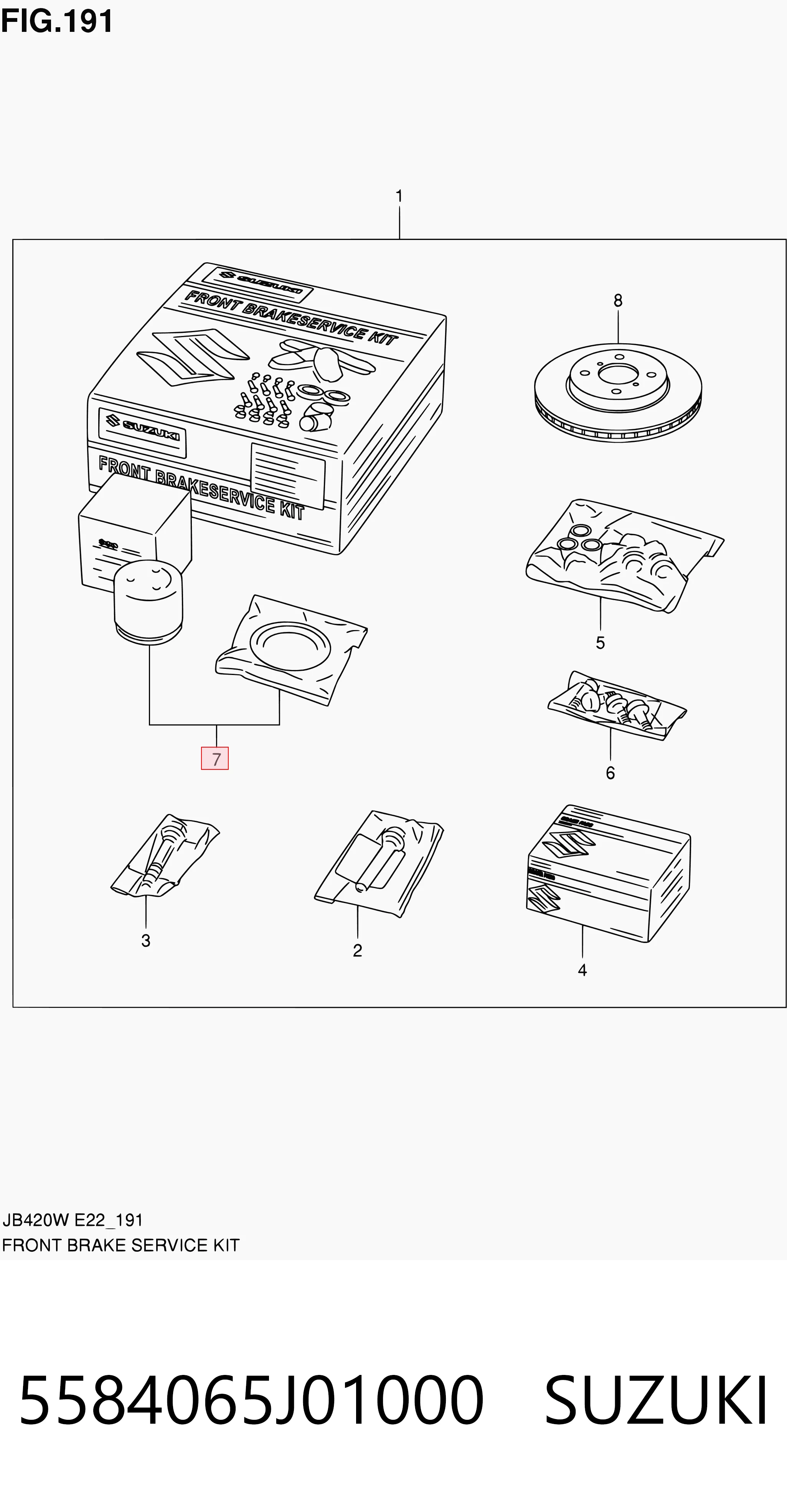 Kit de reparación de frenos Hyundai Sonata VI sedán comprar en España