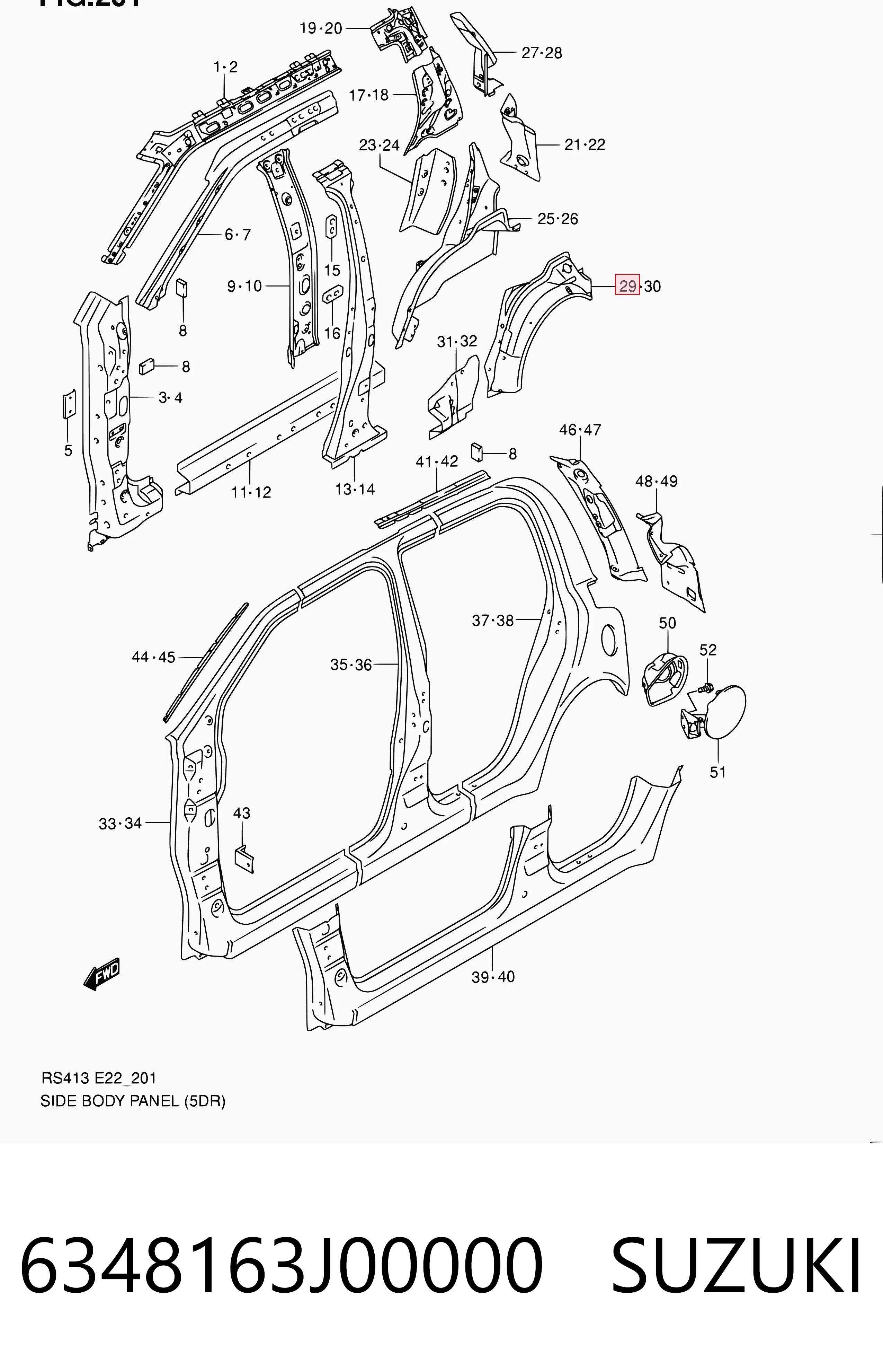 6348163J00000 Suzuki