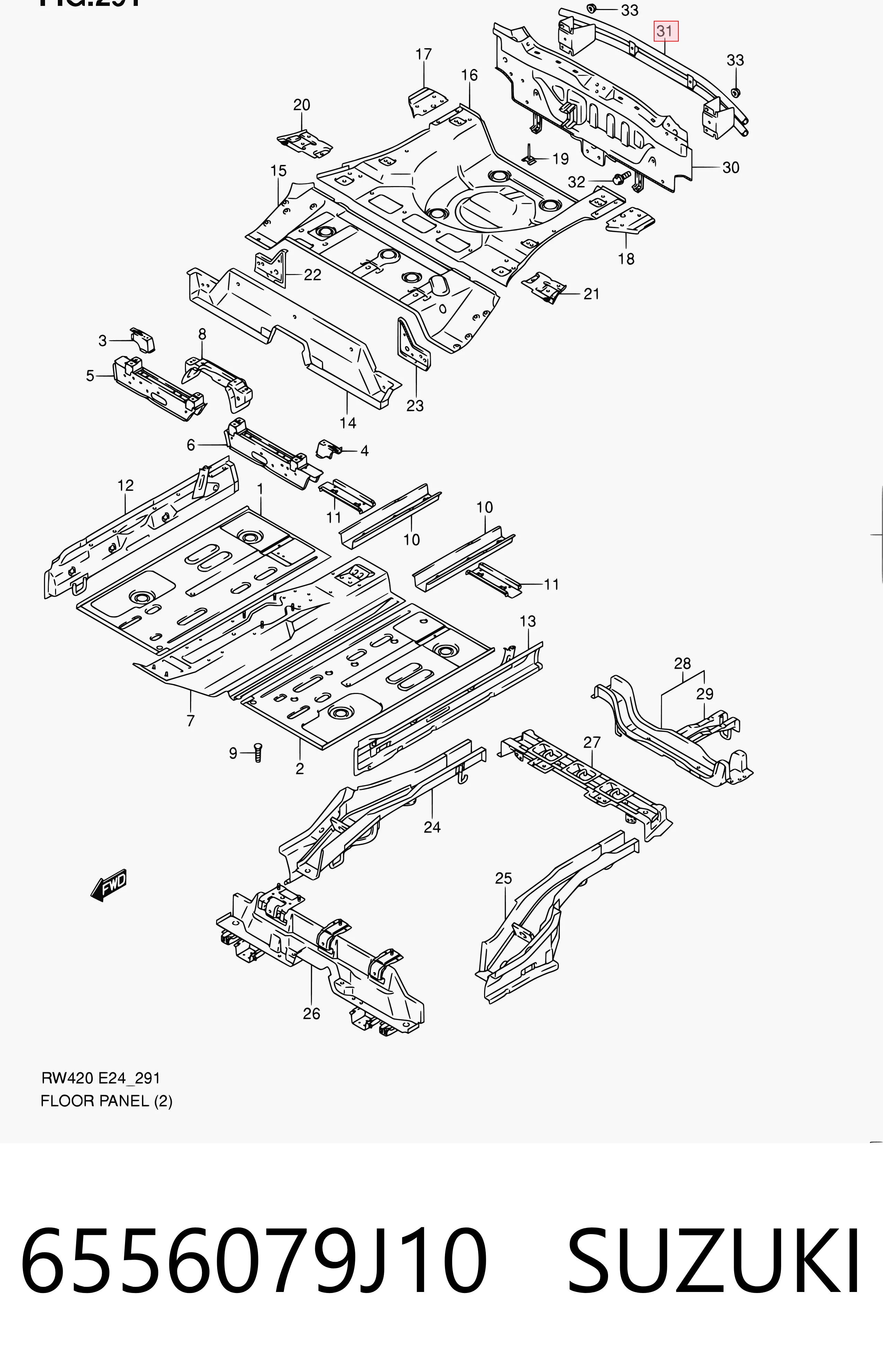 Comprar Refuerzo parachoque trasero SX4  GY