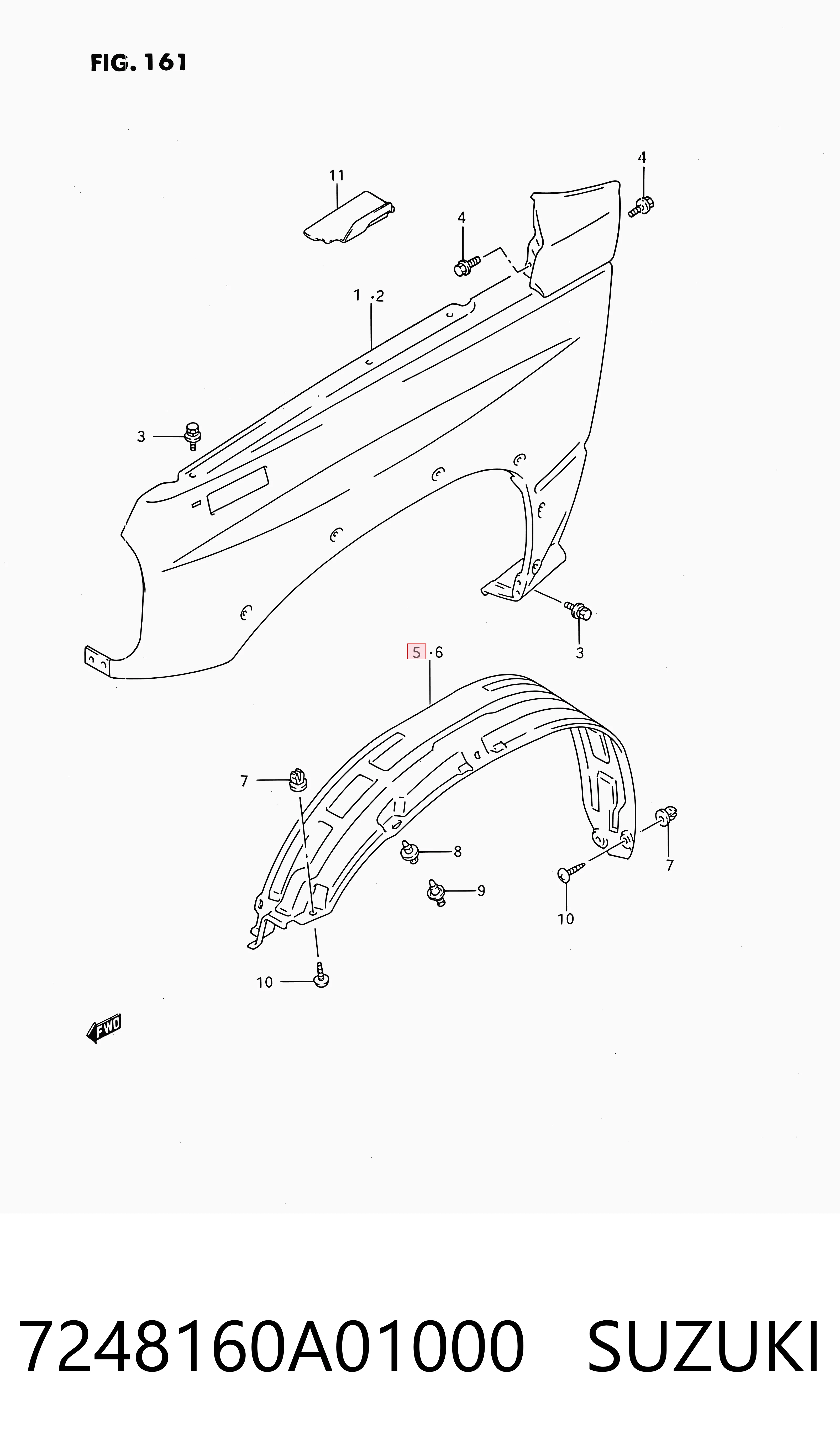 Paso rueda delantero derecho para Suzuki Vitara  ETJA