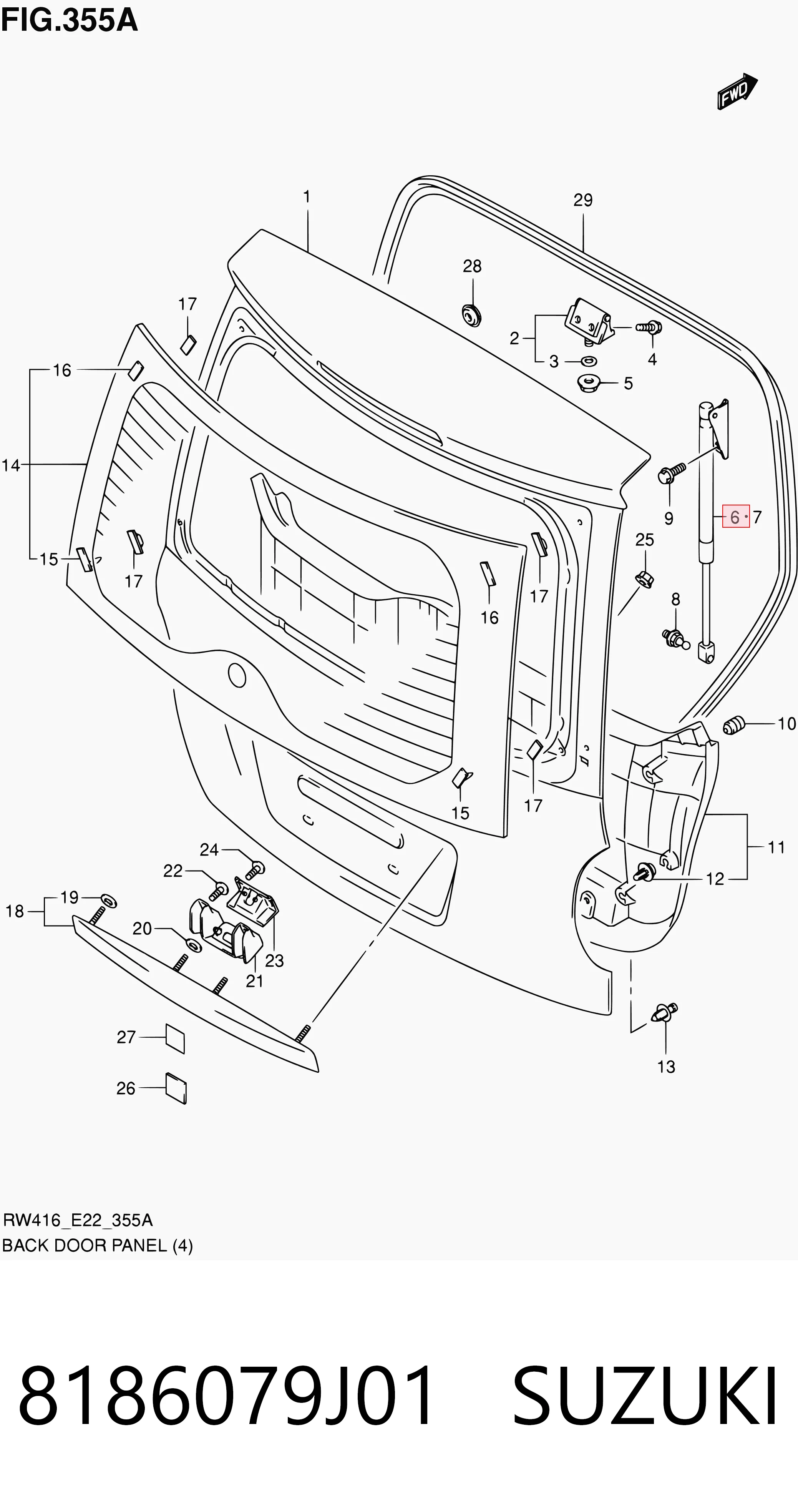 8186079J01 Suzuki