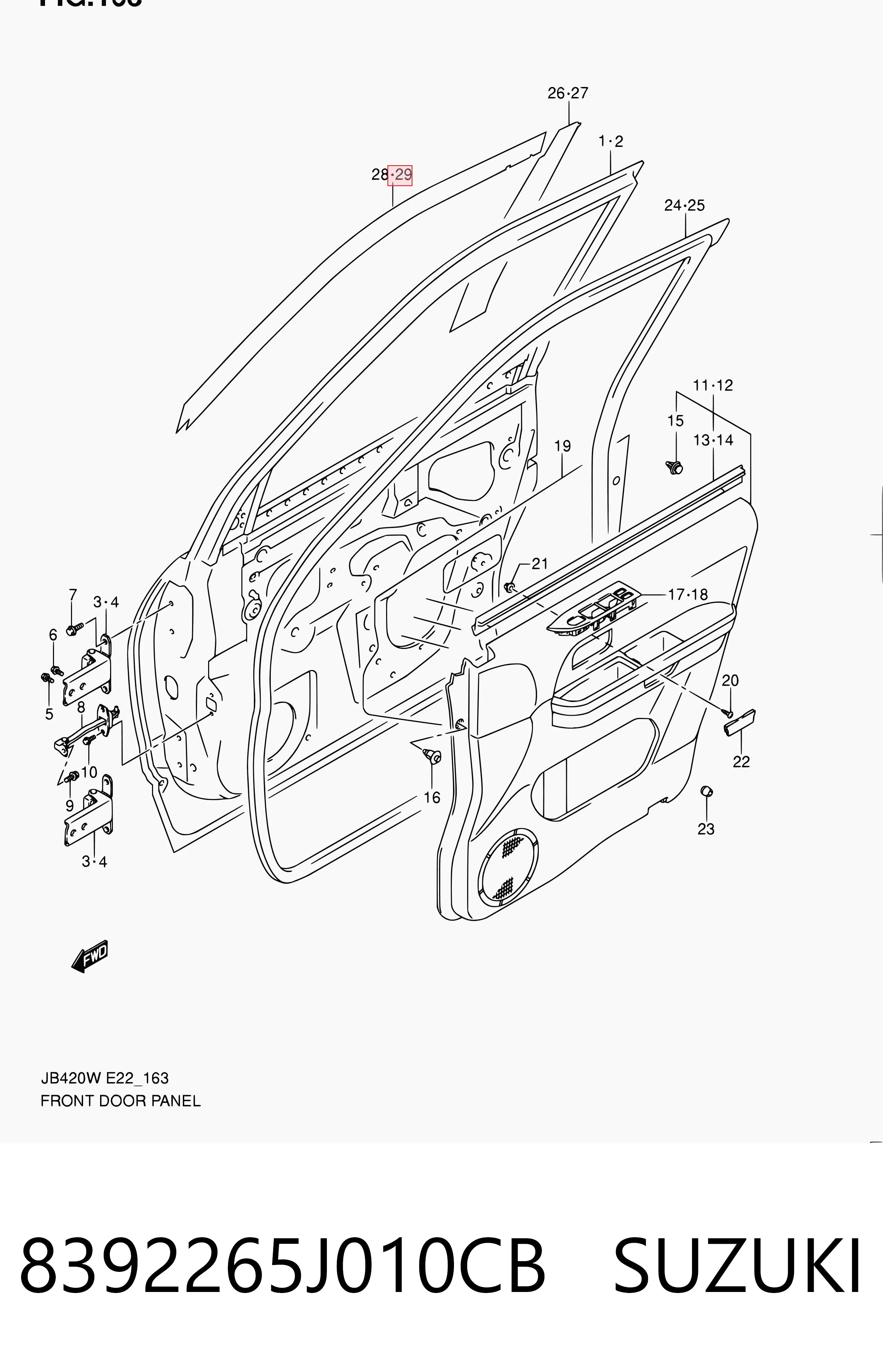 8392265J010CB Suzuki