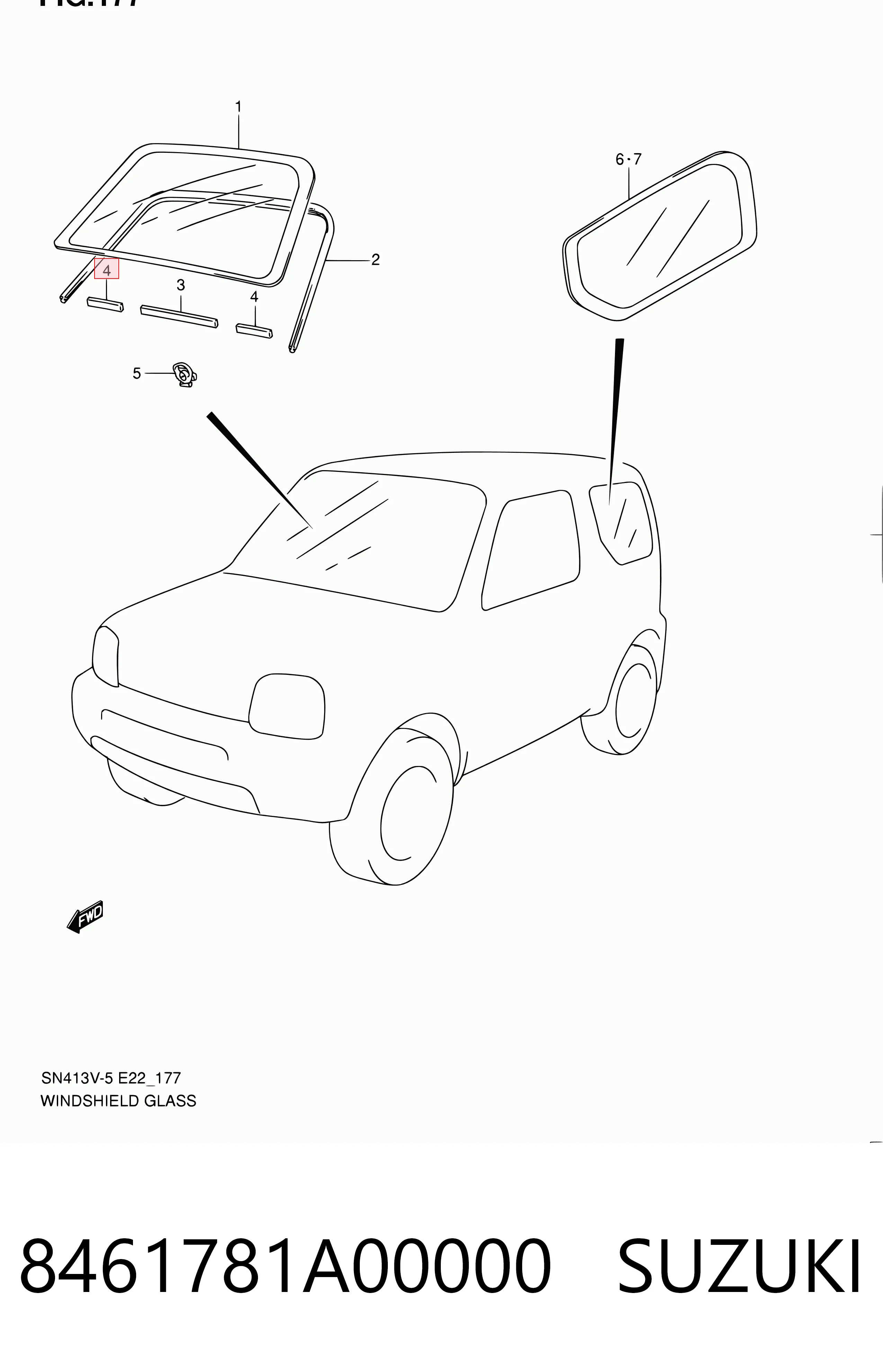 8461781A00000 Suzuki