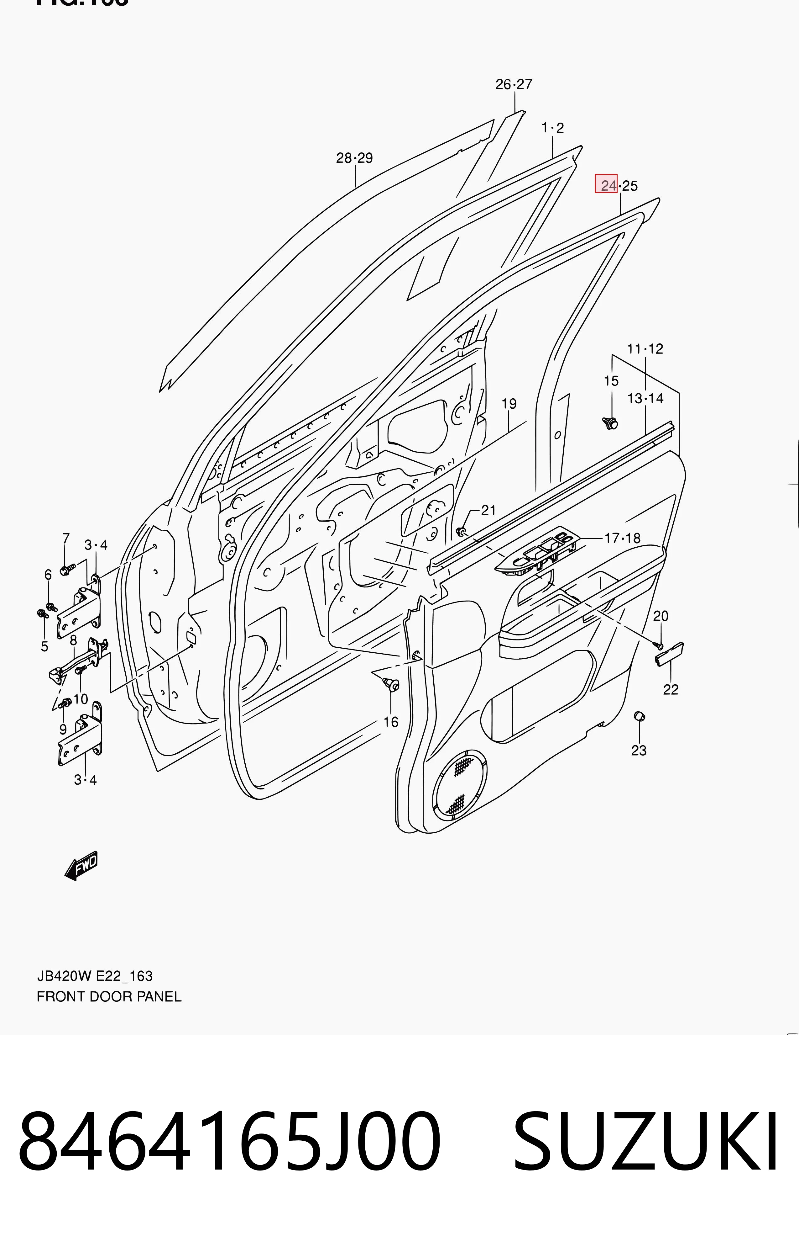 8464165J00 Suzuki