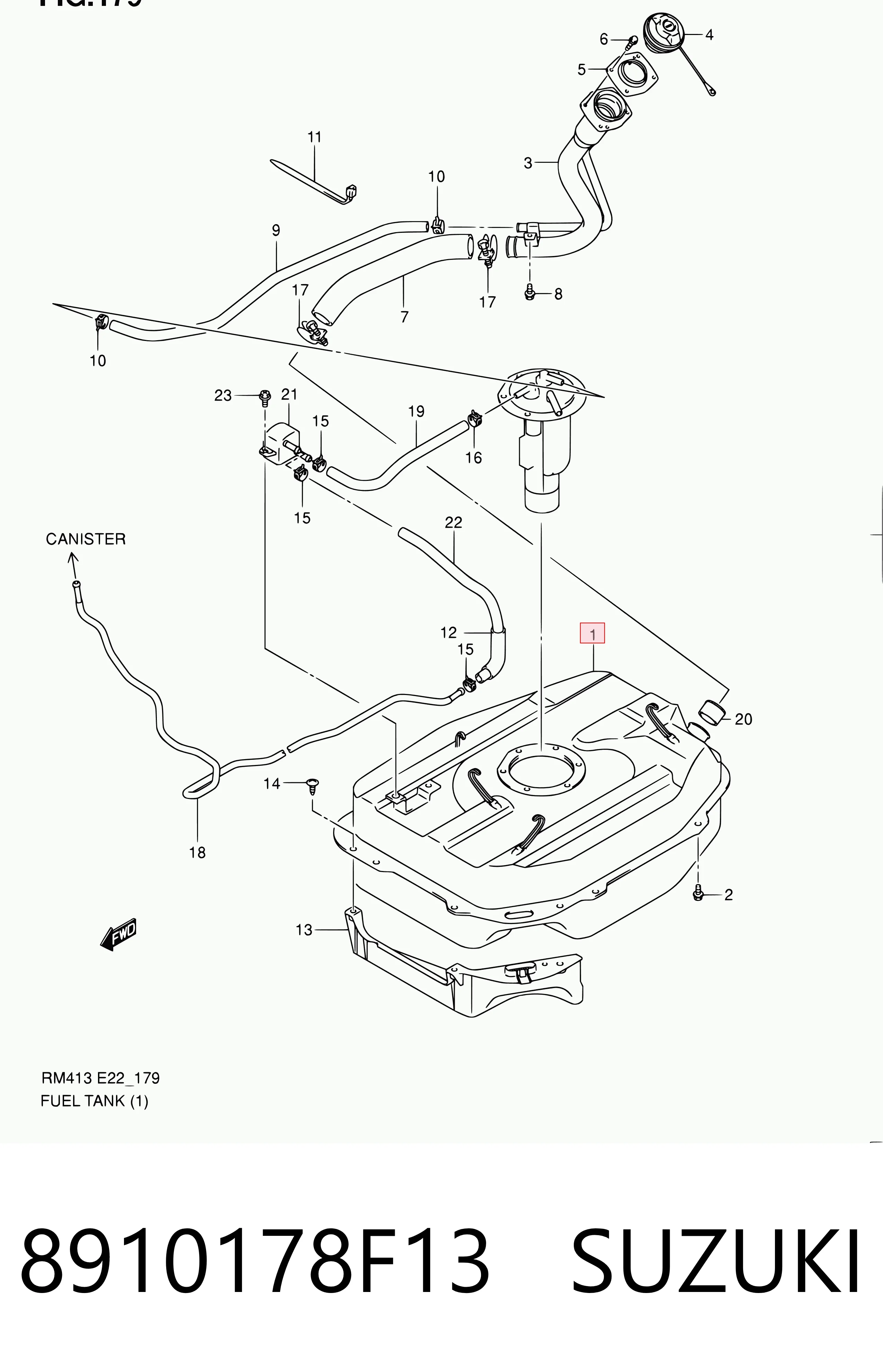 Comprar Depósito de combustible Ignis II FH