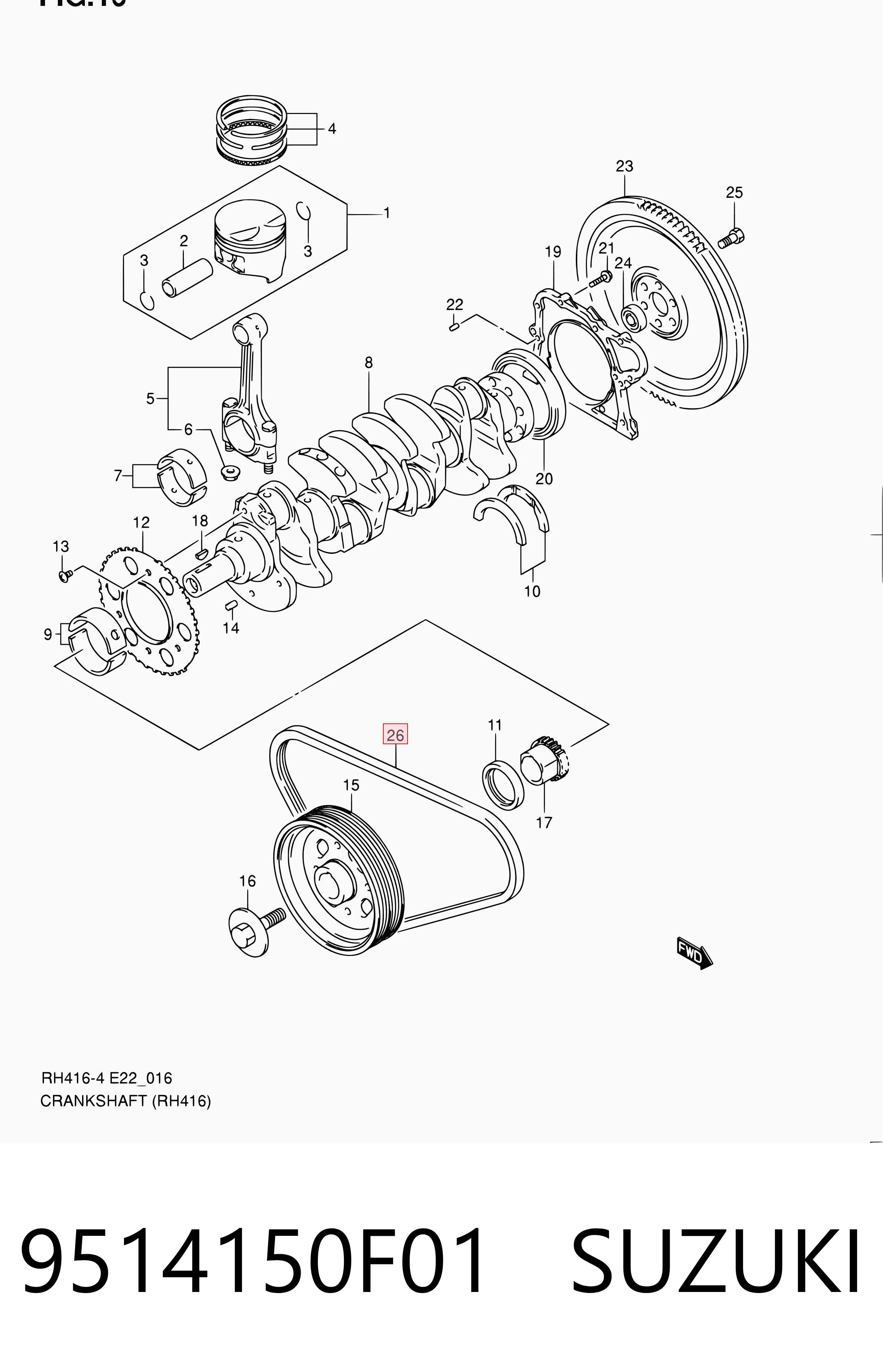 9514150F01 Suzuki